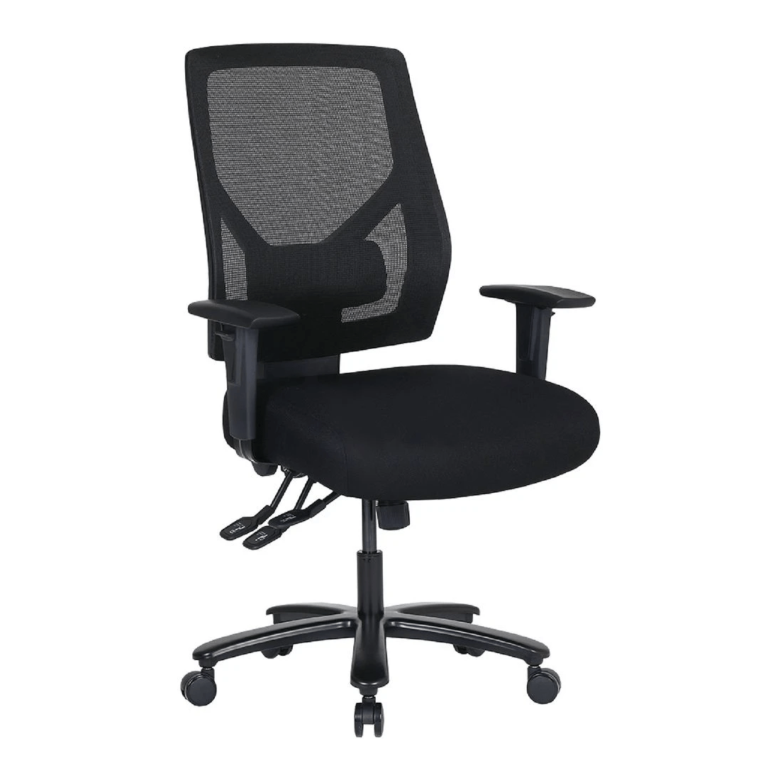 1 Stilford Pro Heavy Duty Chair Black, 1 of 10