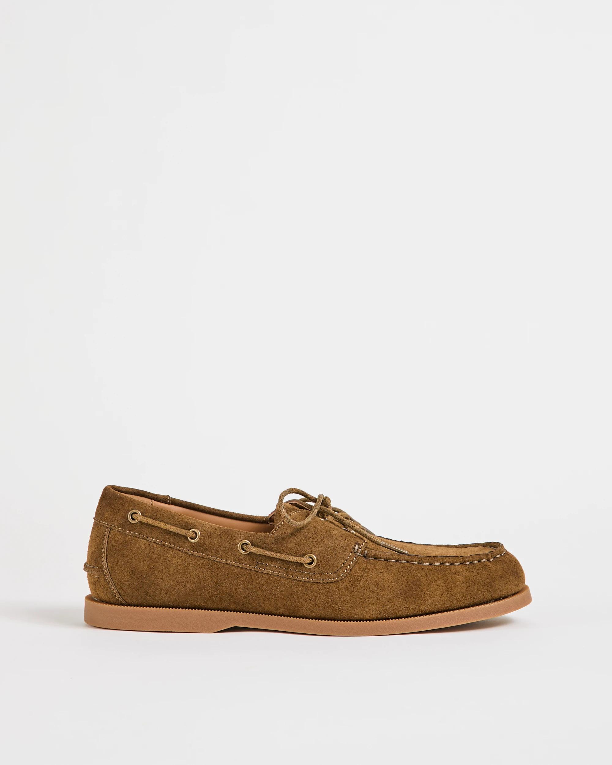 1 Target Man Casual Boat Shoes TAN, 1 of 3