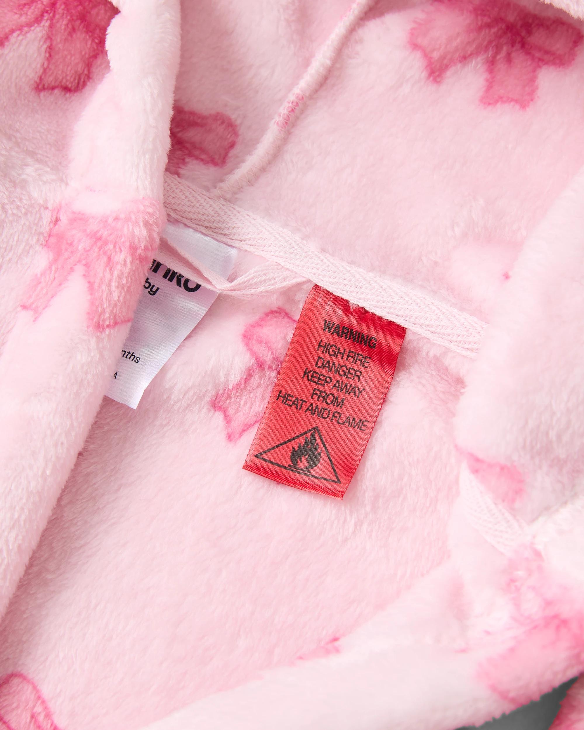5 Dressing Gown Pink Bow, 5 of 6