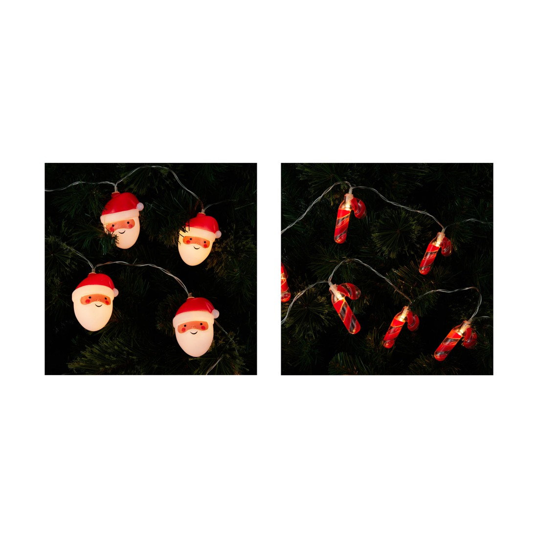 1 Battery Operated 10 LED Novelty String Lights - Assorted, 1 of 7