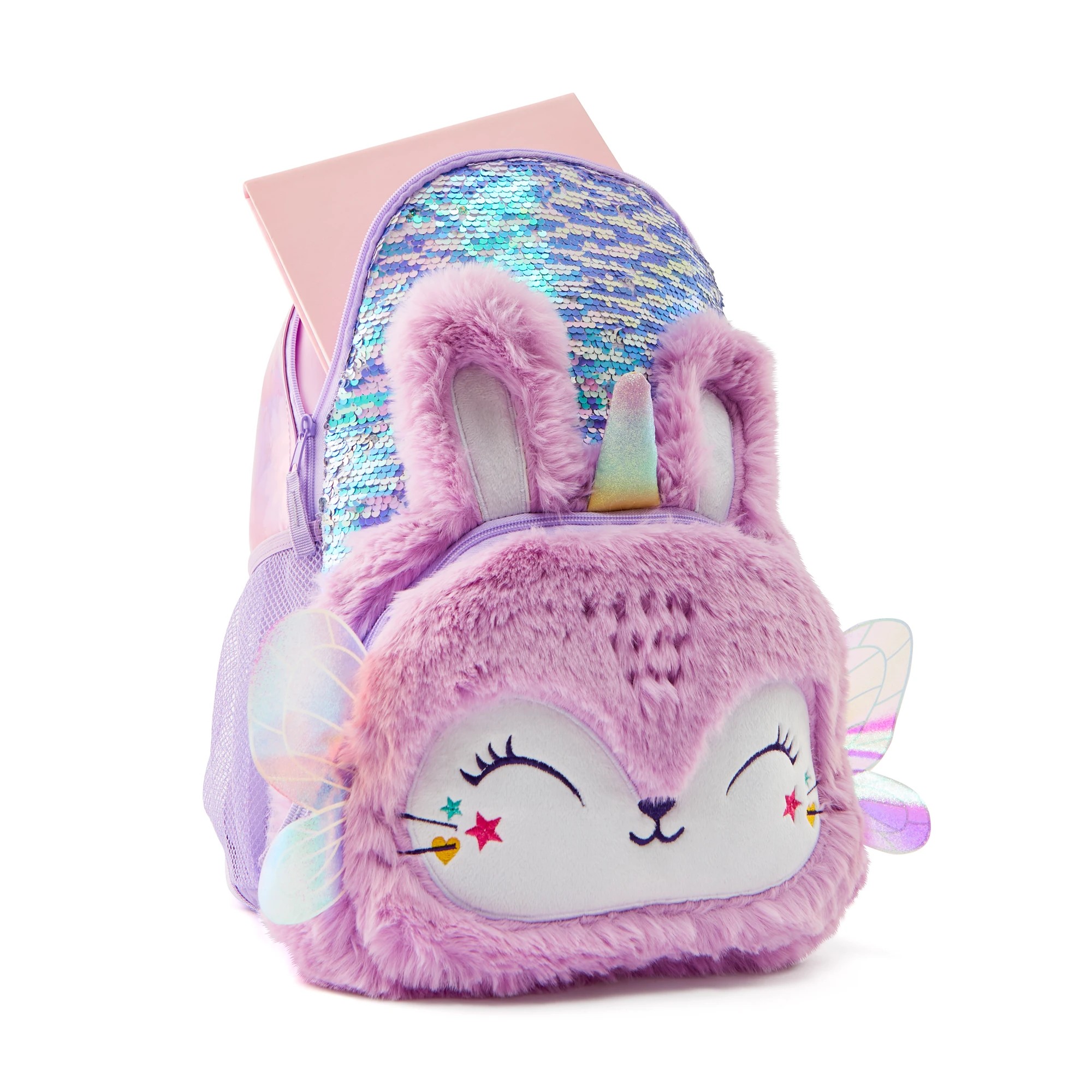 1 Novelty Plush Bunny Backpack, 1 of 10