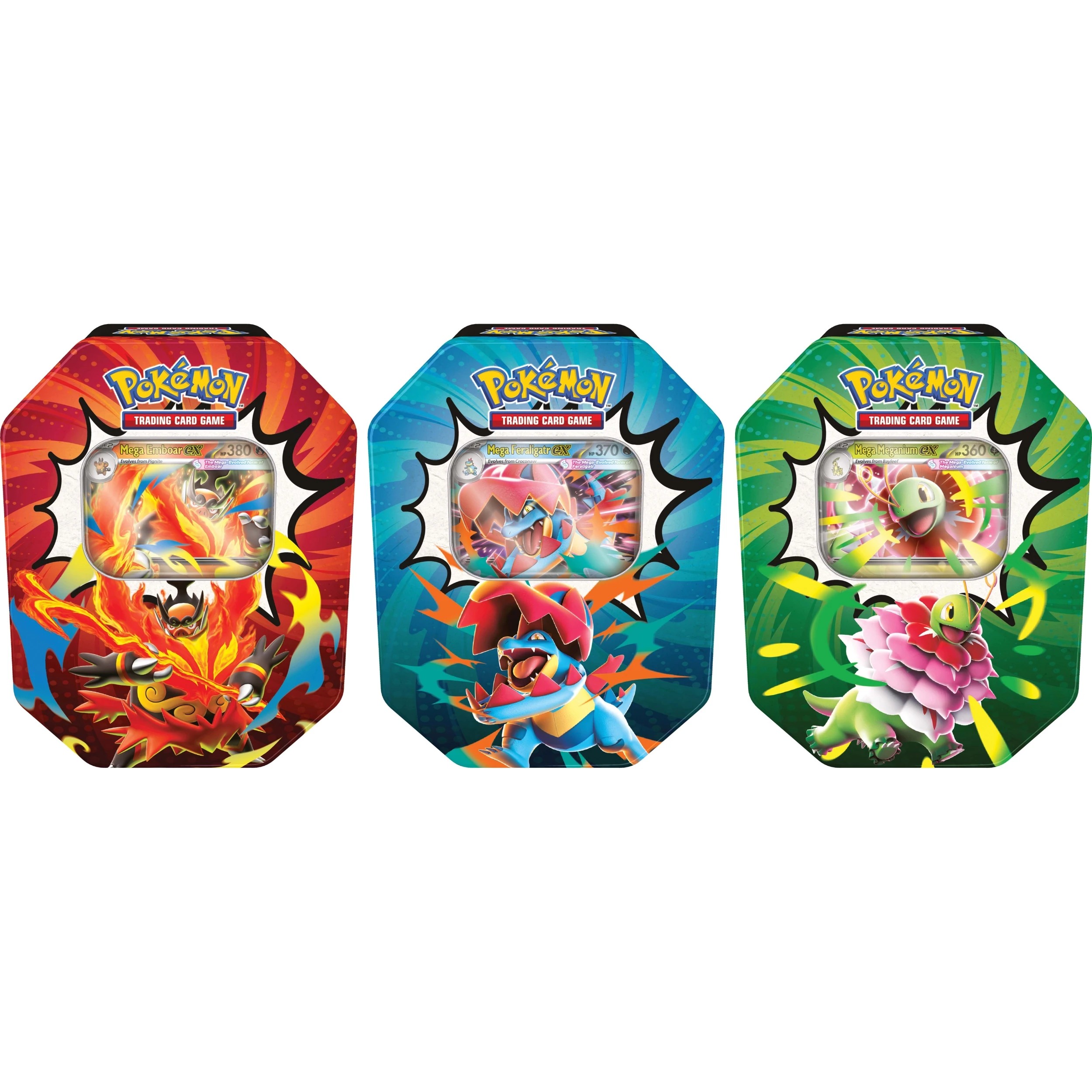 1 Pokemon Trading Card Game: Mega Evolution - Ascended Heroes Tin - Assorted, 1 of 8