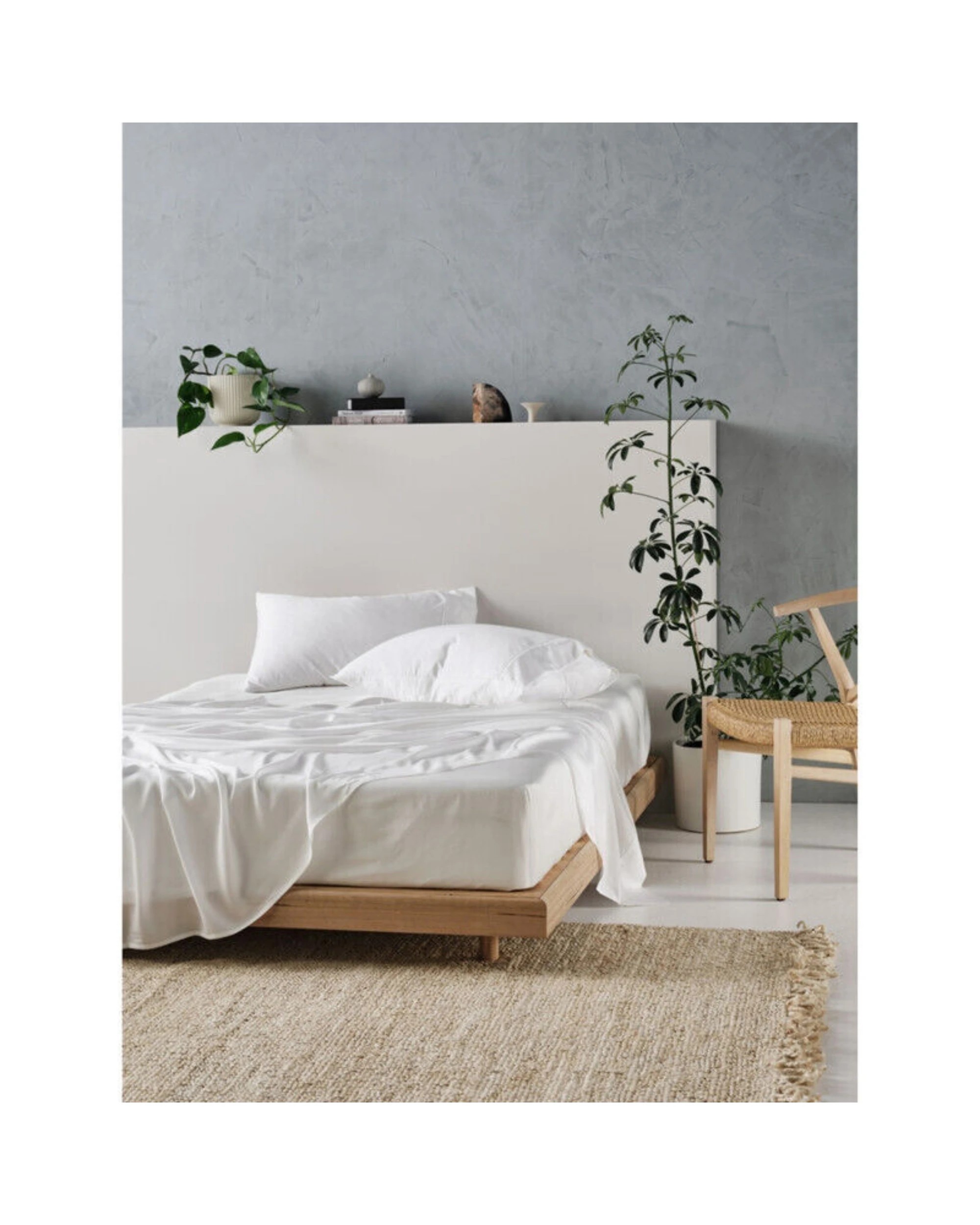 1 Linen House Tencel  Sheet Set - King Bed - White, 1 of 1