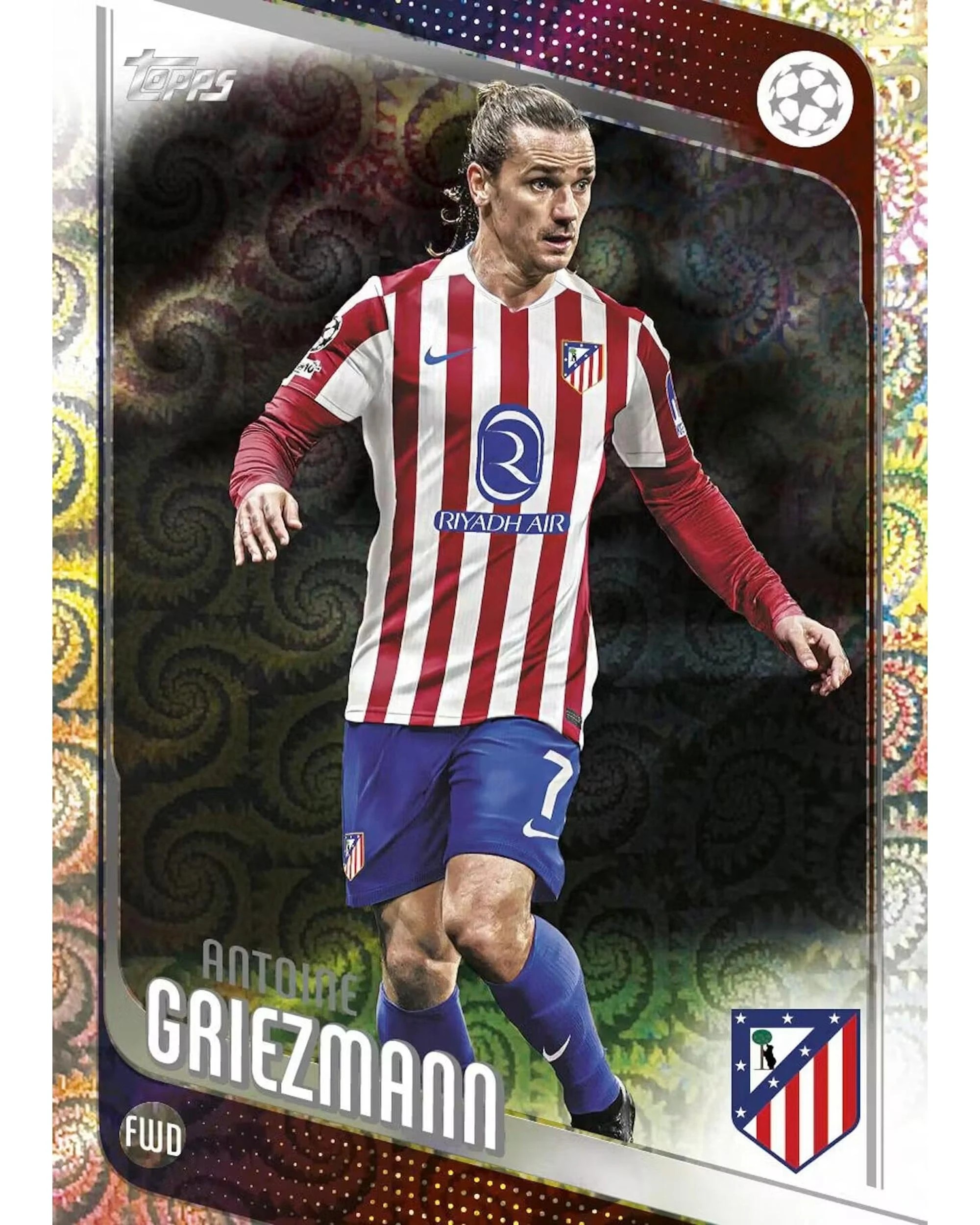 2 Topps 2025/2026 UEFA Club Competitions Carnaval Edition Soccer Hobby Box, 2 of 7
