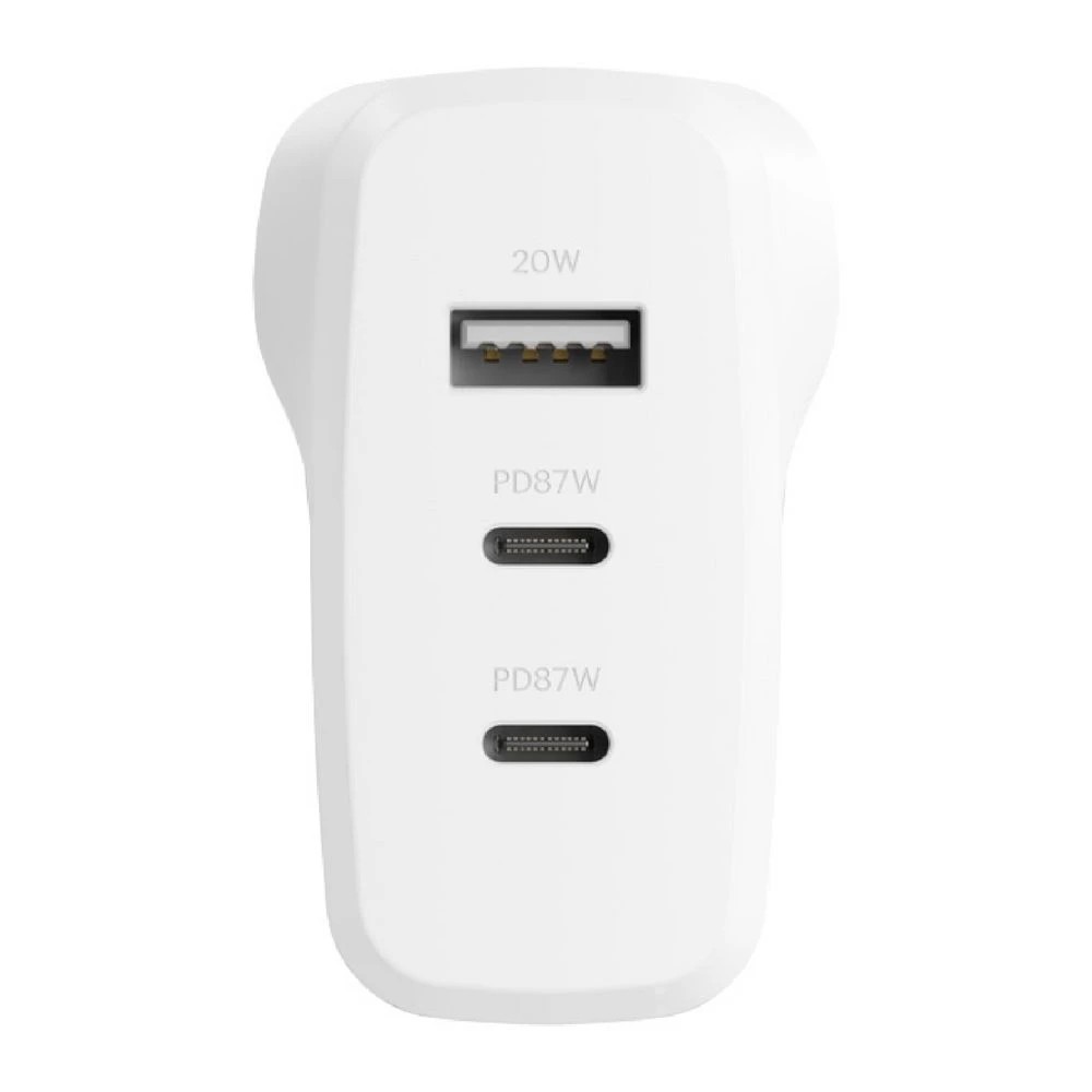 2 Cygnett PowerPlus 87W Multi Port Wall Charger White, 2 of 3