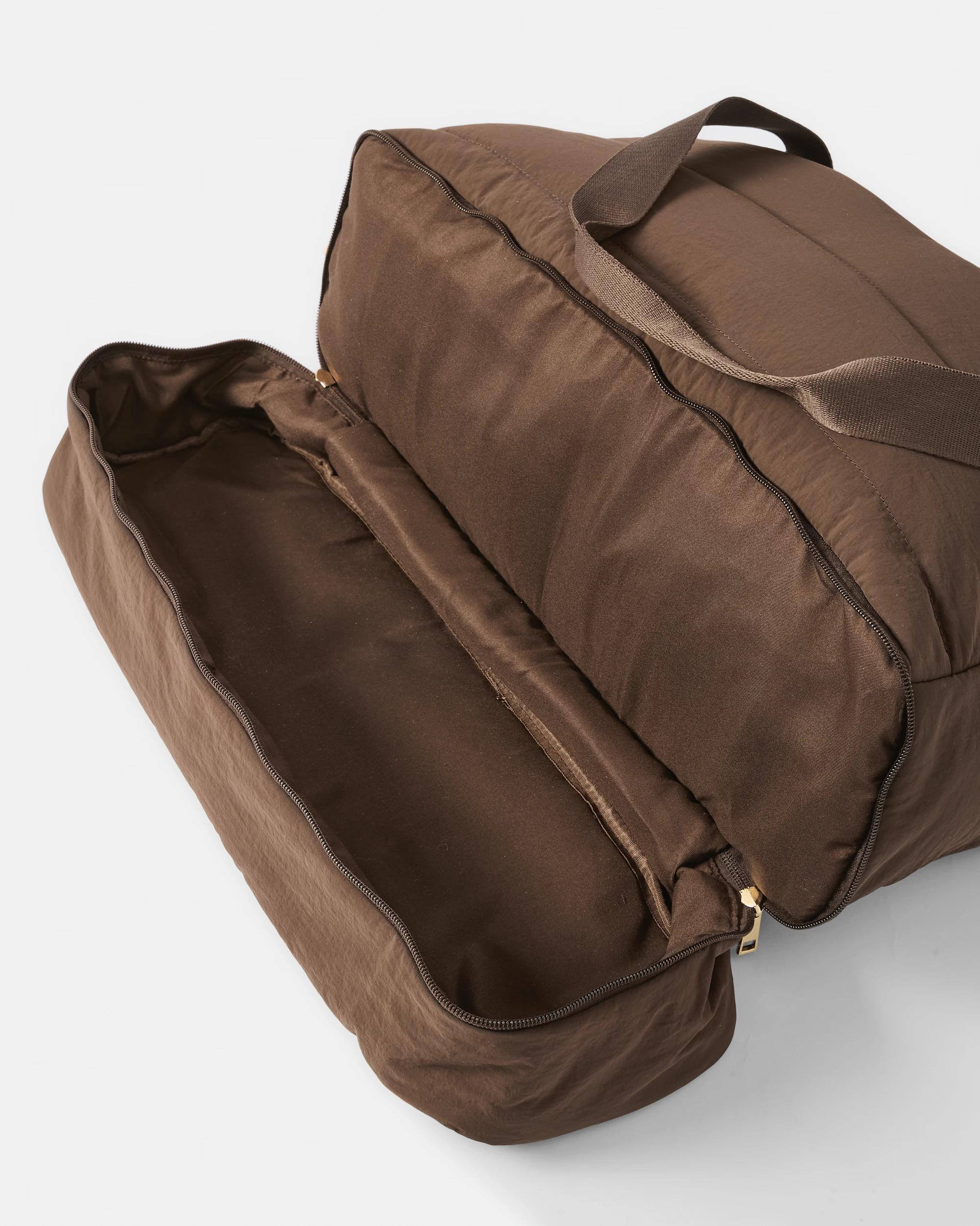 4 Padded Weekender Bag Deep Choc, 4 of 7