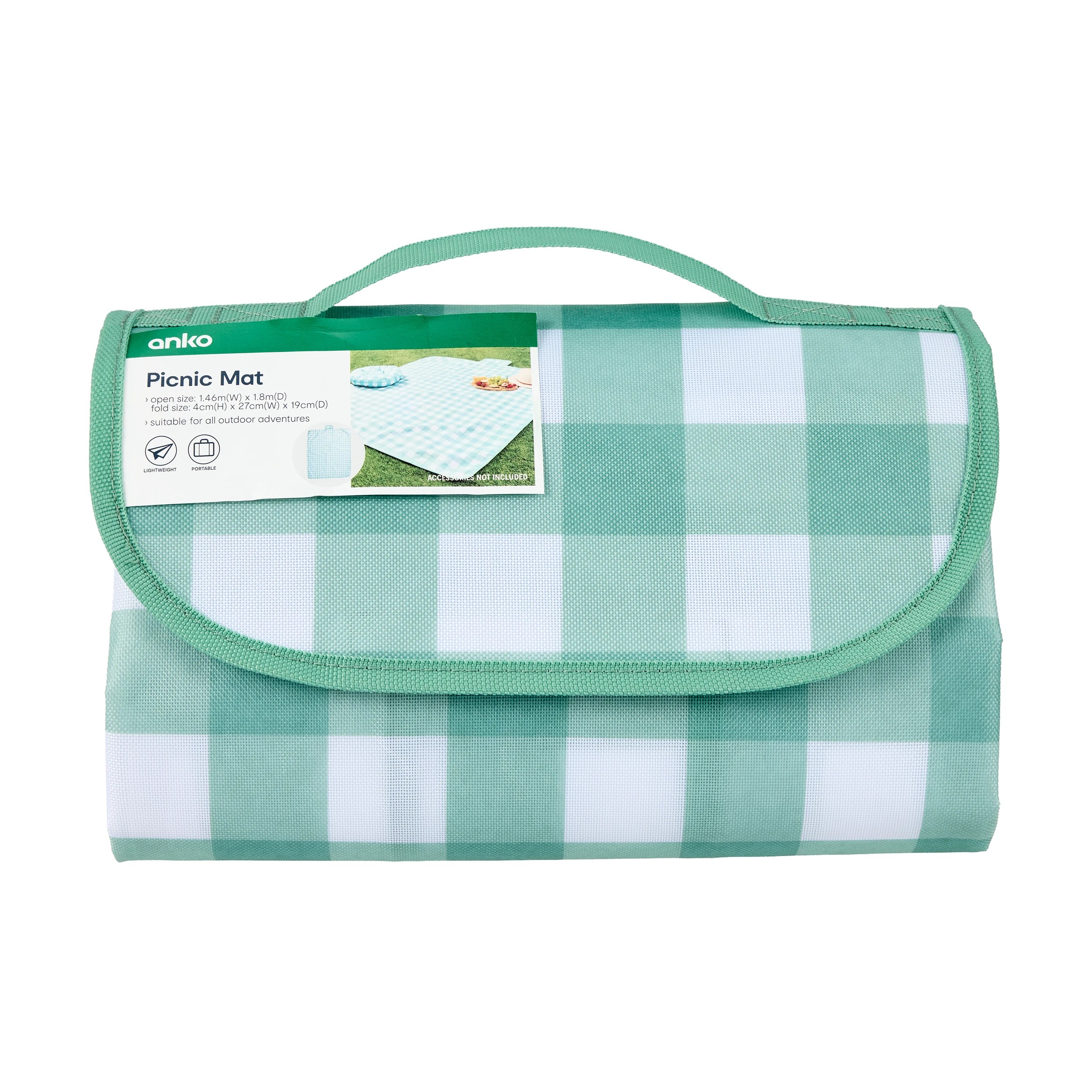 8 Picnic Mat - Gingham, 8 of 8