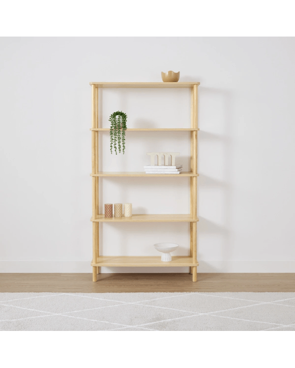 Tall Oak Bookshelf