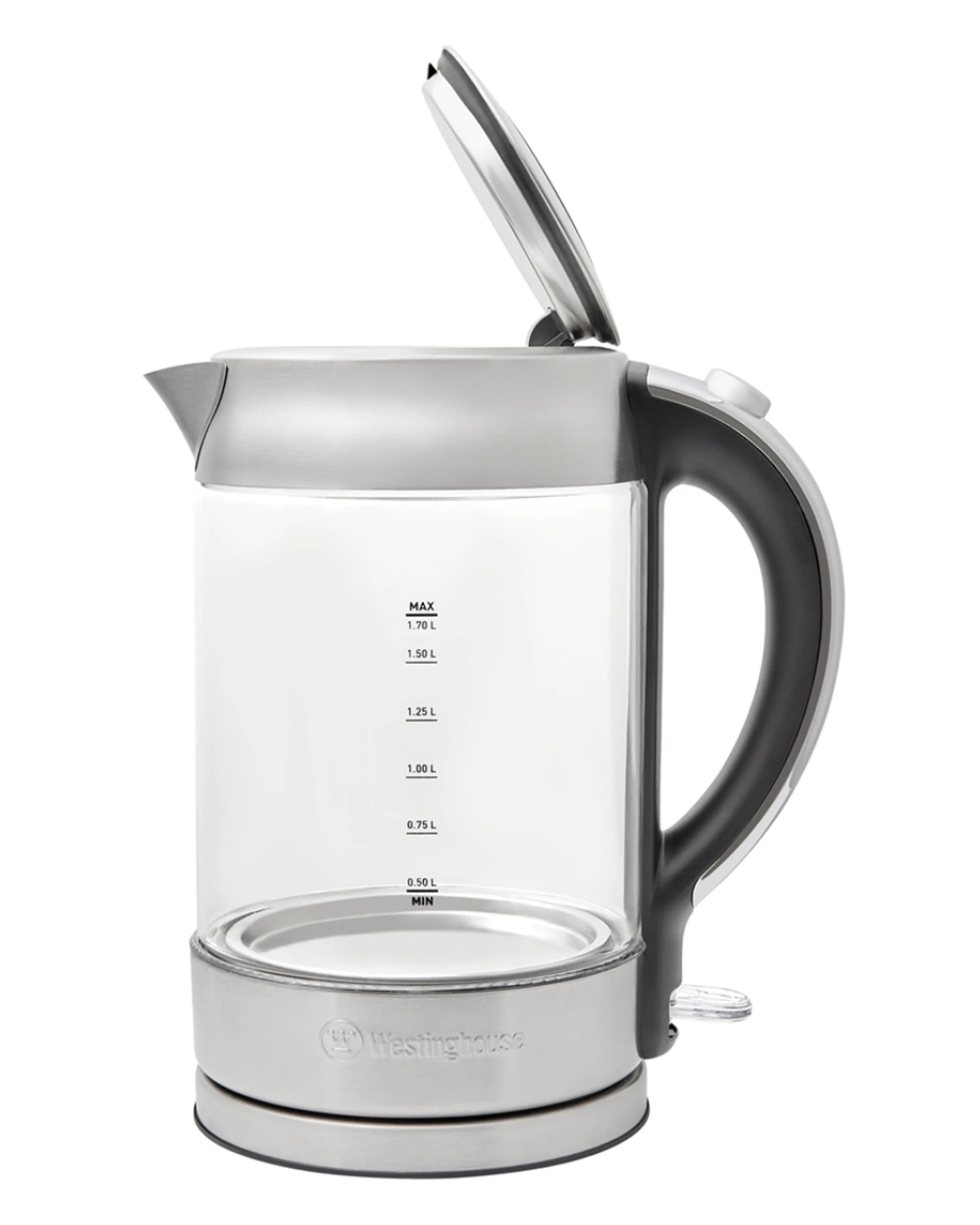 2 Westinghouse Deluxe Glass Kettle with 1.7L Capacity, 2 of 6