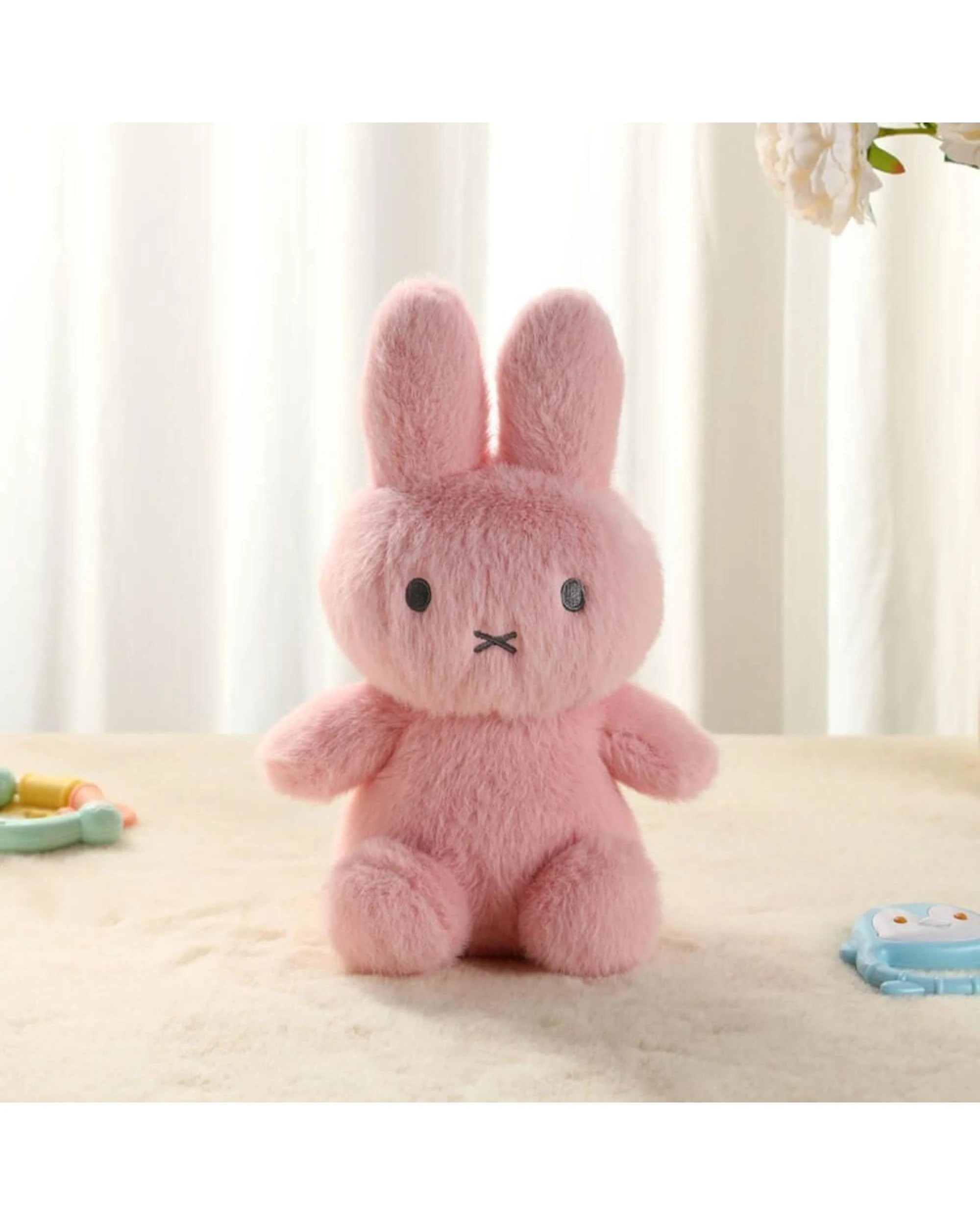 4 Miffy Pink Medium 25cm Plush, 4 of 7