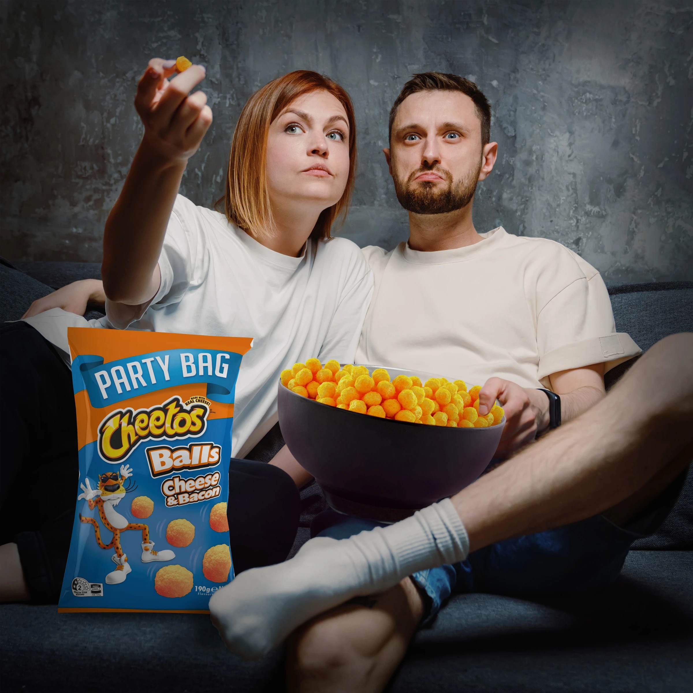 4 Cheetos Balls Cheese & Bacon Flavoured Snacks Party Bag 190g, 4 of 4