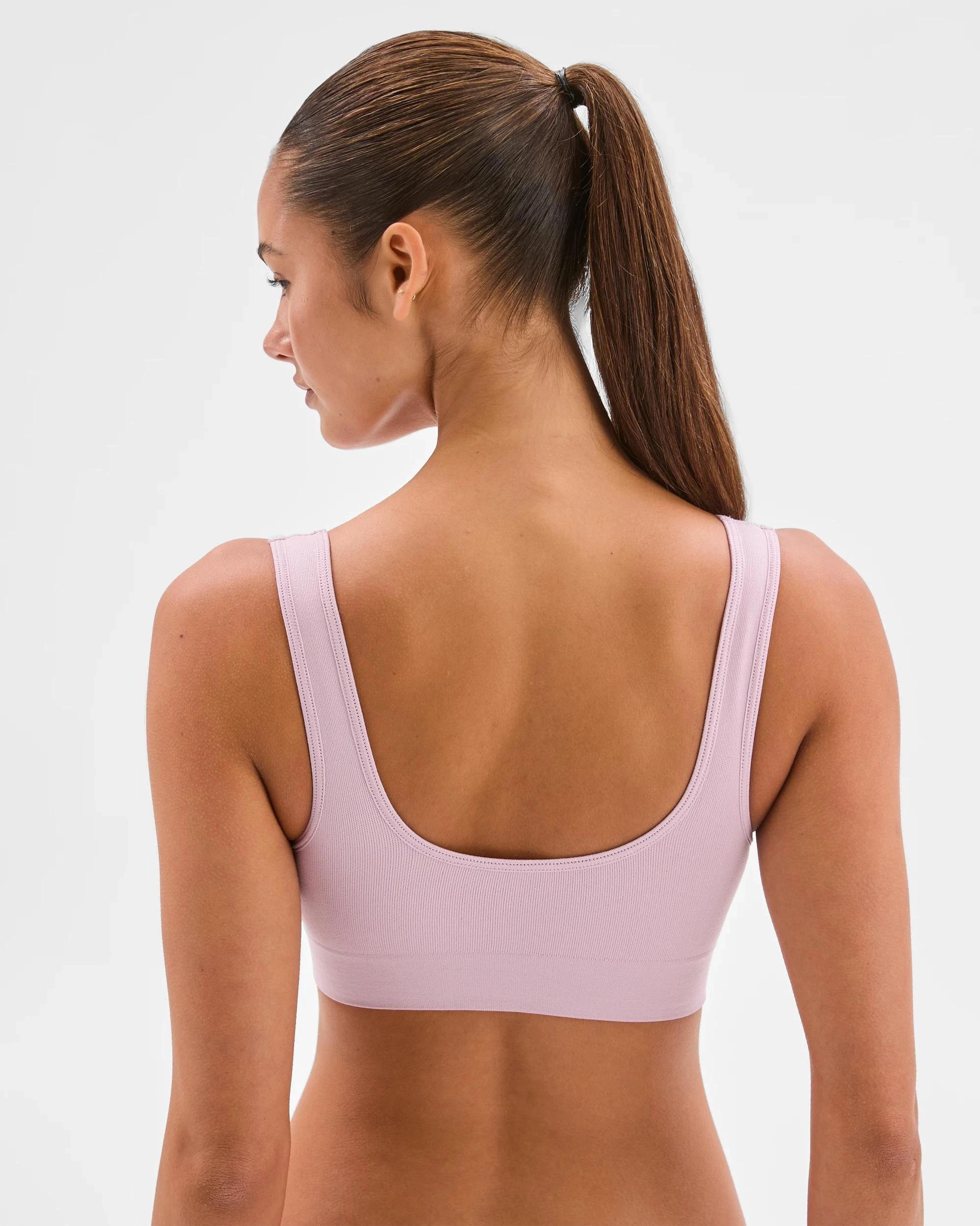 6 Bonds Seamless Comfy Crop Top VBE FROSTED MAUVE, 6 of 7