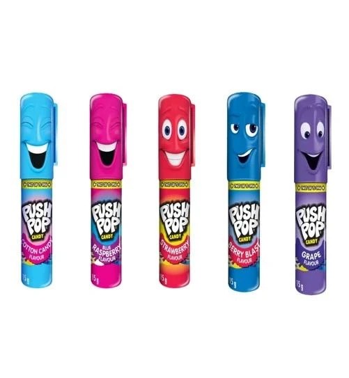 1 Push Pop Candy 15g - Assorted, 1 of 2