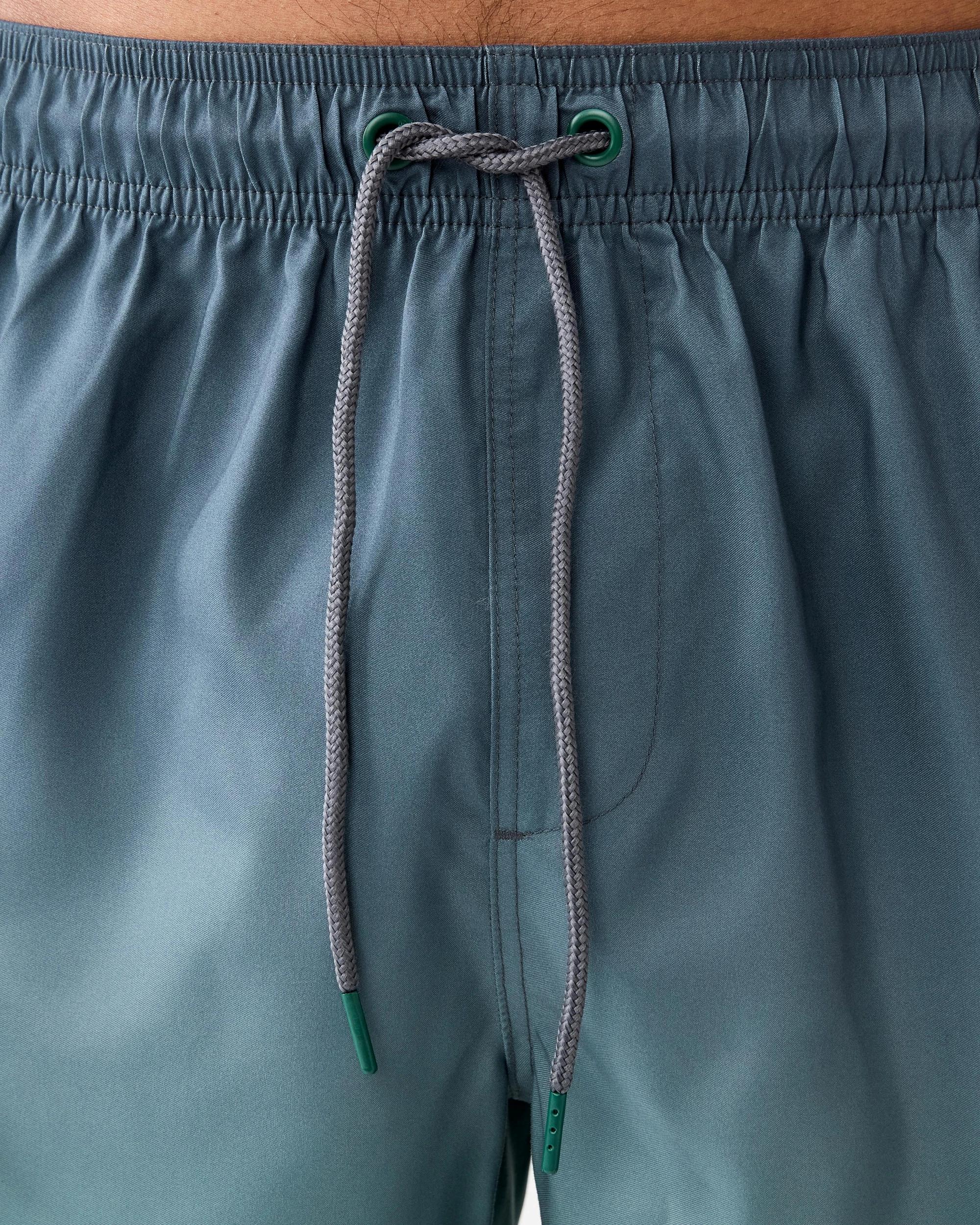 4 Regular Print Swim Boardshorts Grn Grad, 4 of 7