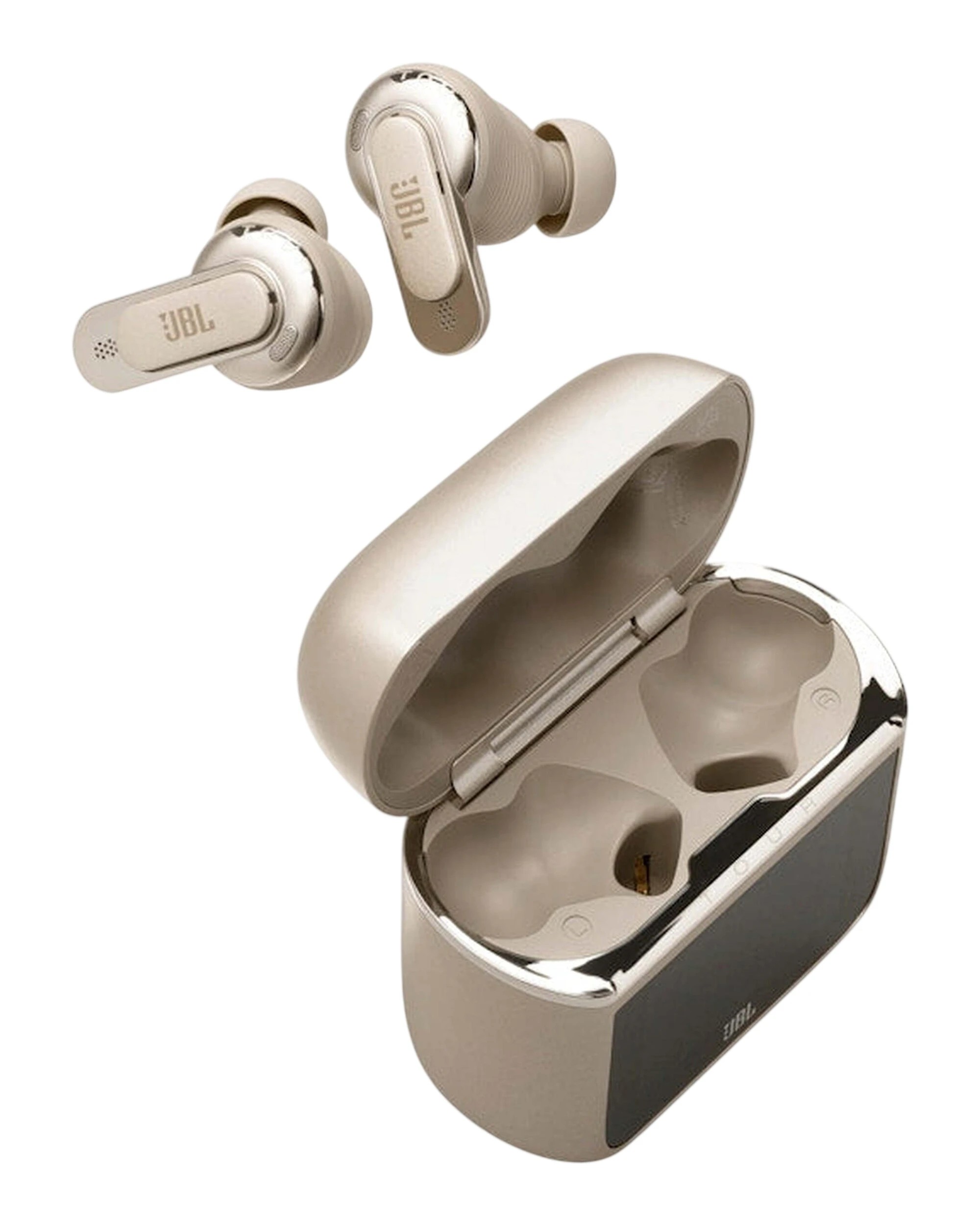 2 Jbl Tour Pro 3 Tws Noise Cancelling Earbuds With Smart Case Latte, 2 of 3