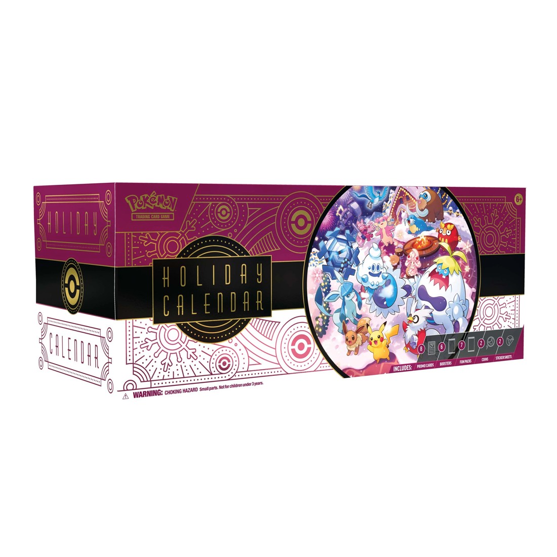 1 Pokemon Trading Card Game Holiday Calendar, 1 of 6