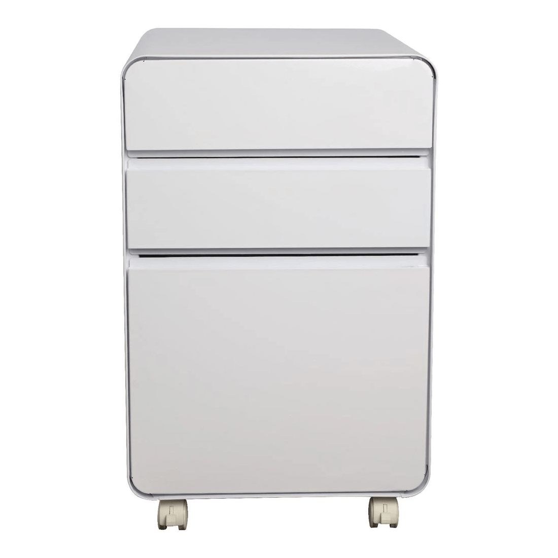 3 Venturo 3 Drawer Filing Pedestal White, 3 of 6