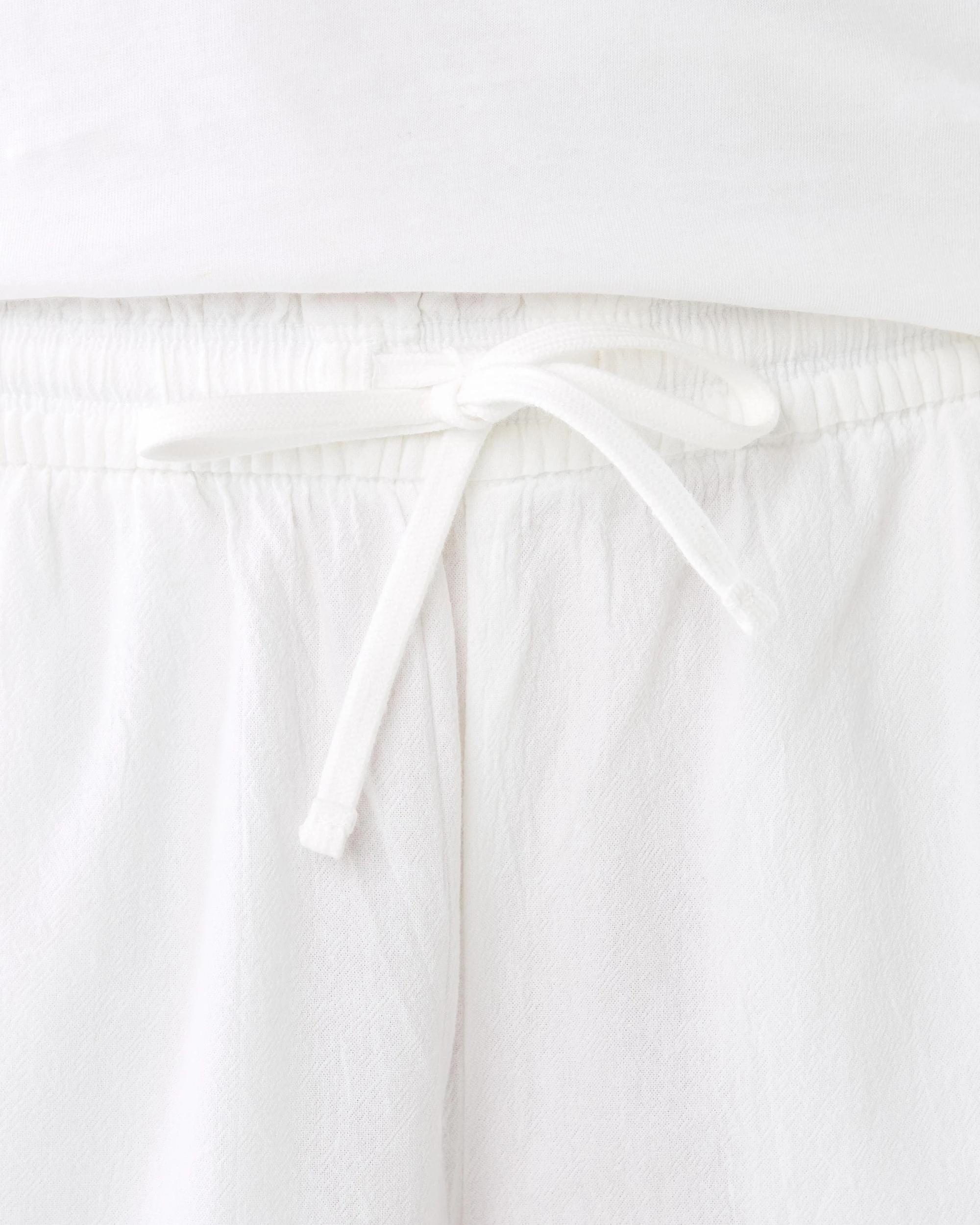 3 Barrel Leg Pants White, 3 of 5
