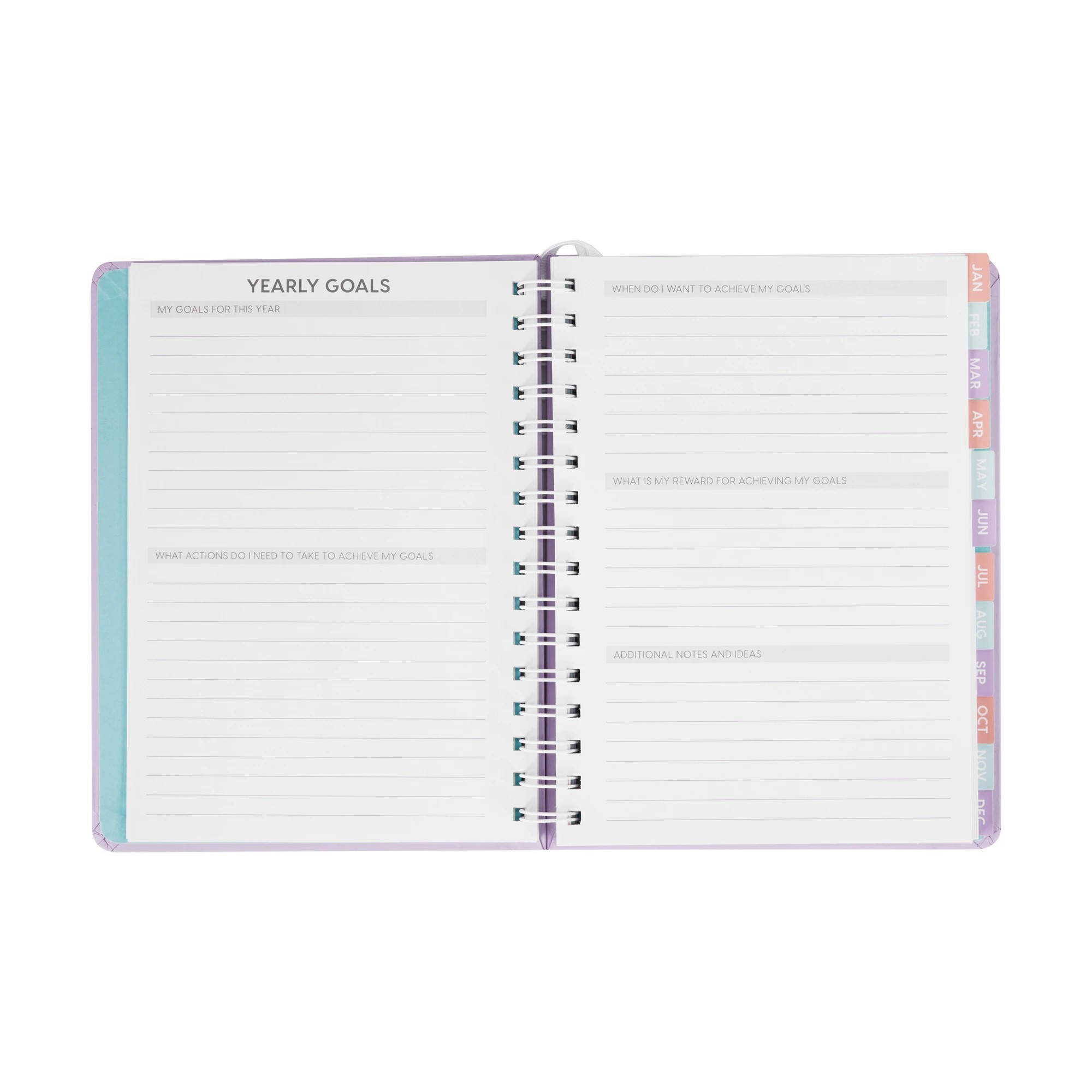 6 2025 Weekly Goals Diary, 6 of 7