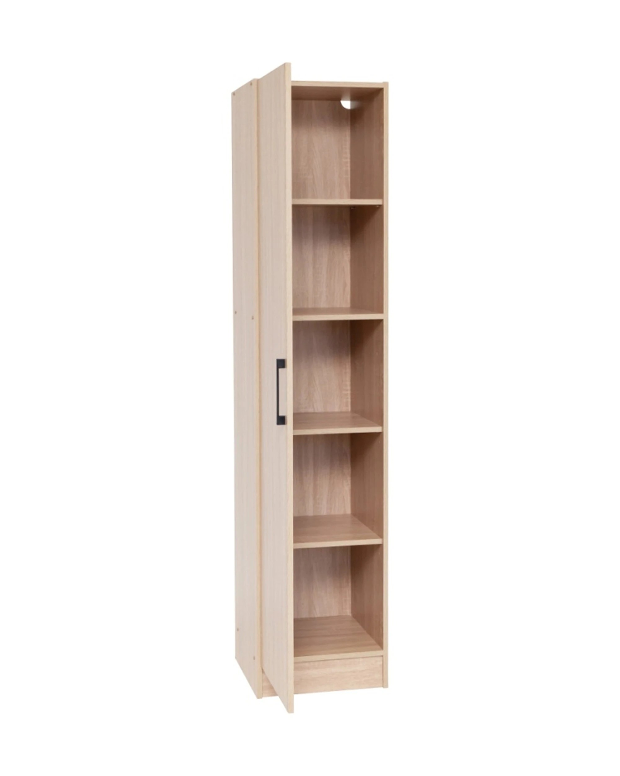 5 Alpine Bay Classic Multi-Purpose 1 Door Storage Cabinet Cupboard - Natural, 5 of 9