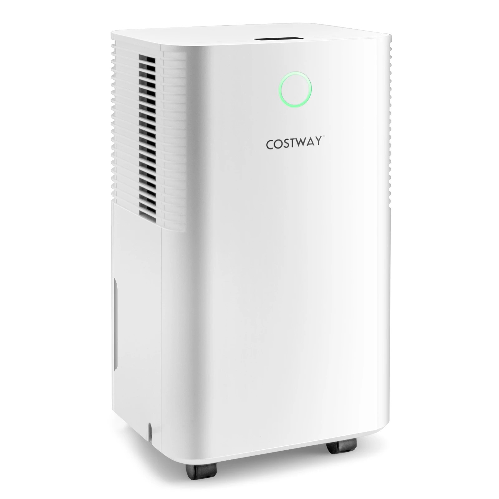 1 Costway 15L Dehumidifier 3 Modes Moisture Absorbers 24H Timer - White, 1 of 1