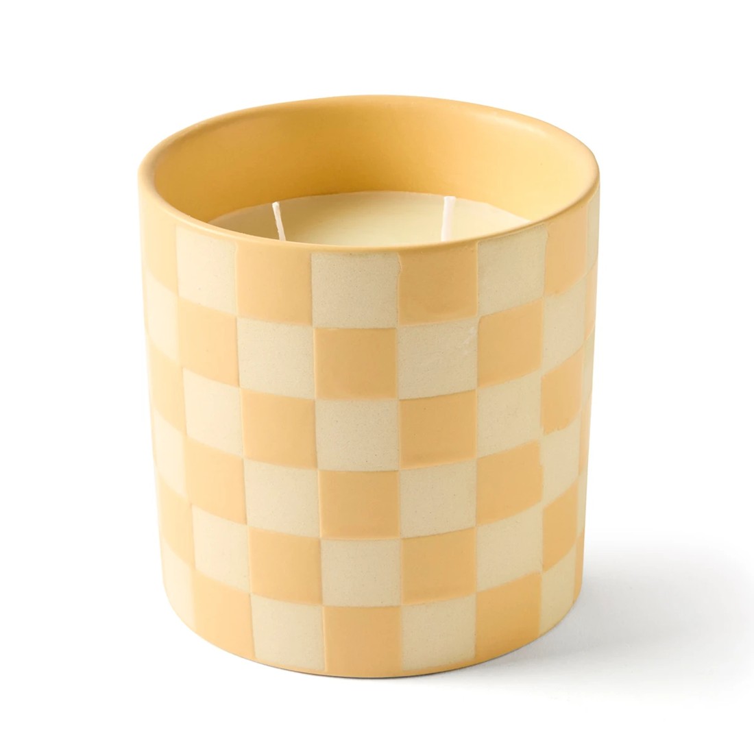 9 Fresh Pear and Freesia Check Ceramic Fragrant Candle, 9 of 10