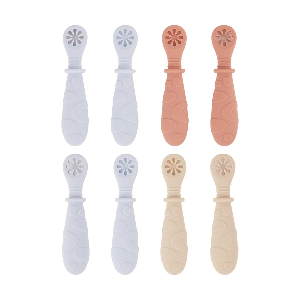 6 4 Pack Silicone Pre-Spoons - Assorted, 6 of 7