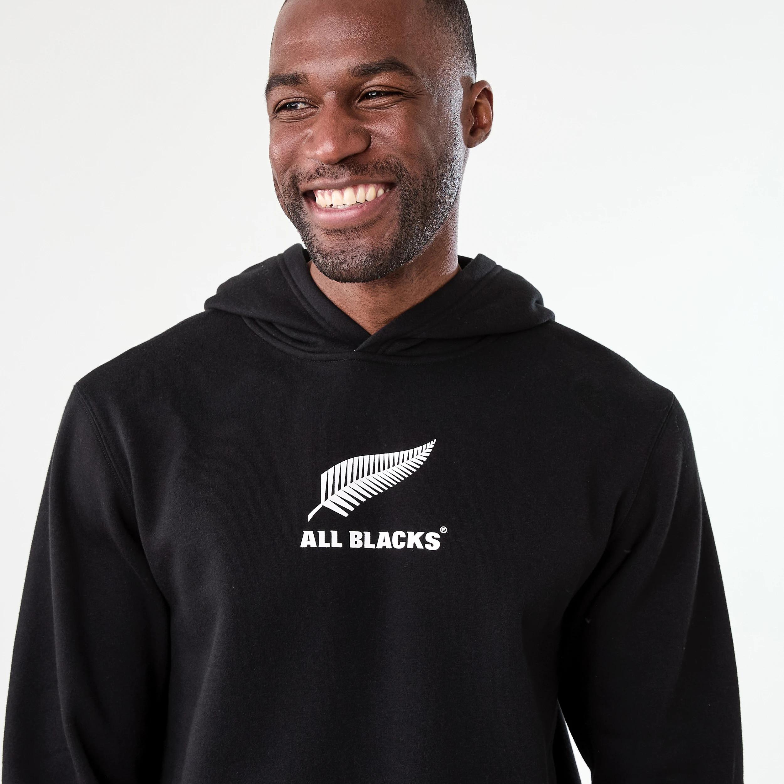 4 Official All Blacks Adult Hoodie BLACK, 4 of 7