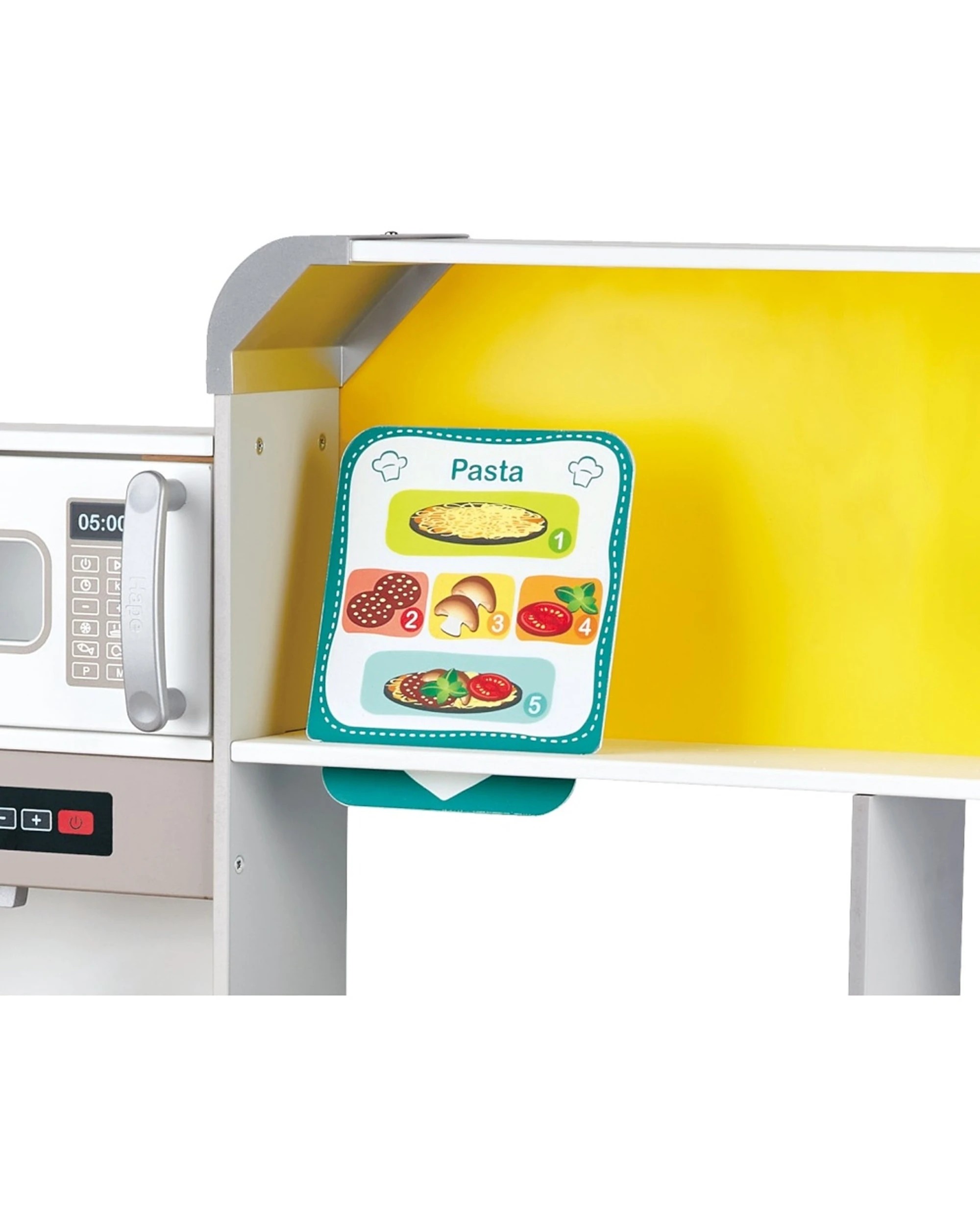 5 Hape Deluxe Kitchen With Fan Fryer Light Sound Playset Kids - Multi, 5 of 6