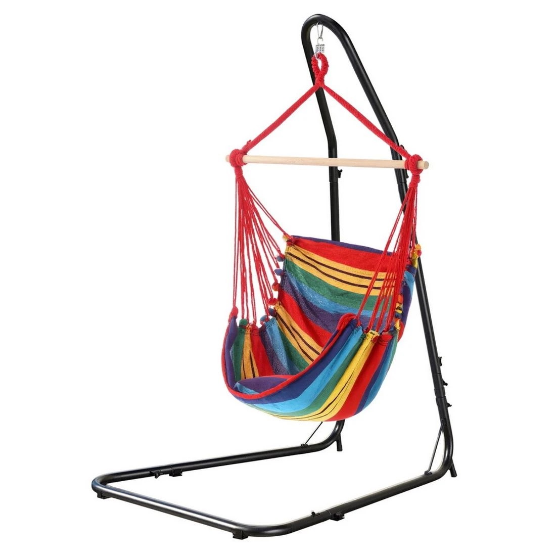 3 Gardeon Hammock Chair with Heavy Duty Steel - Multi, 3 of 6