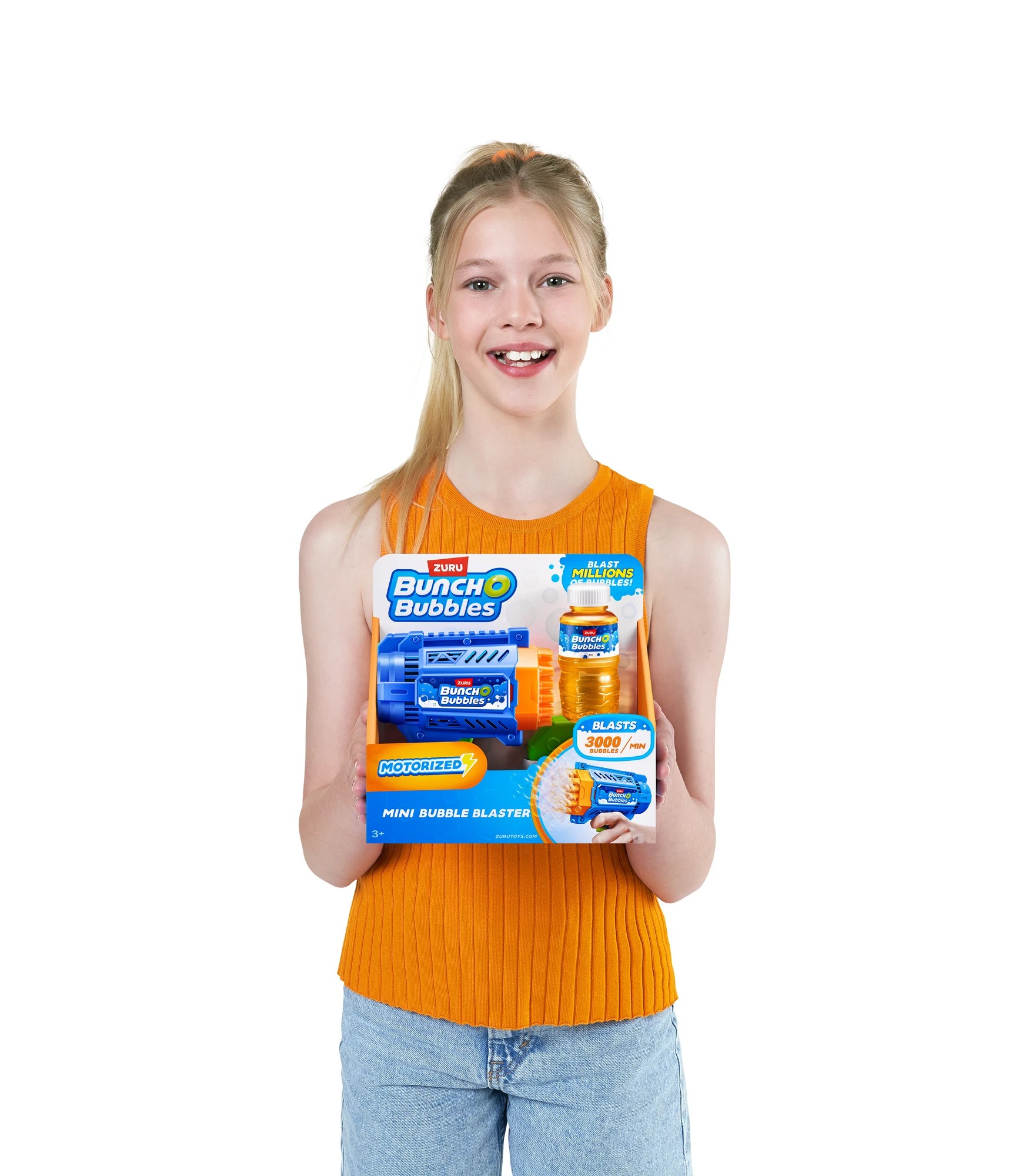 8 Bunch O Bubbles Motorized Mini Bubble Blaster
 - Blue, 8 of 8