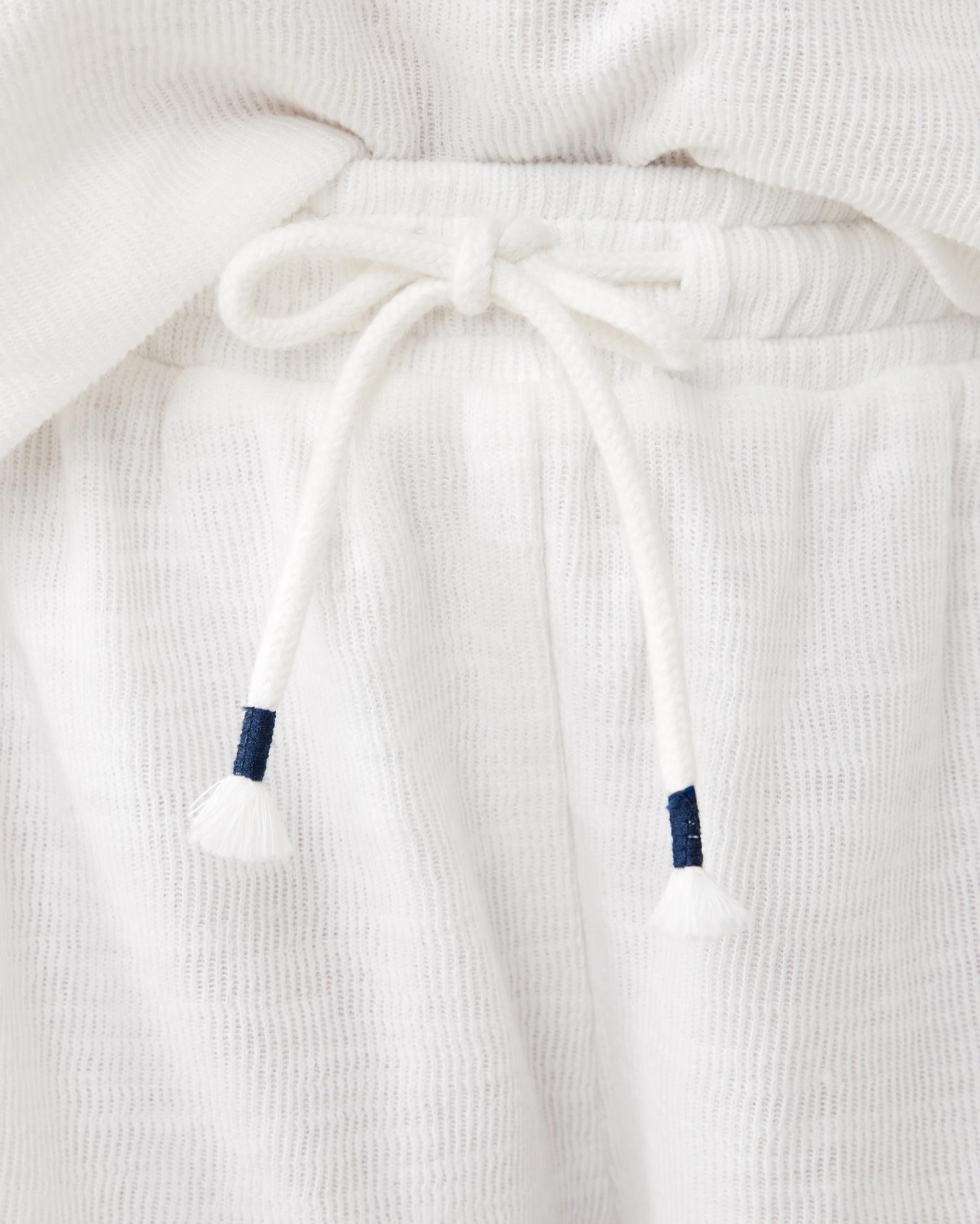 3 Textured Knit Shorts Snw White, 3 of 6