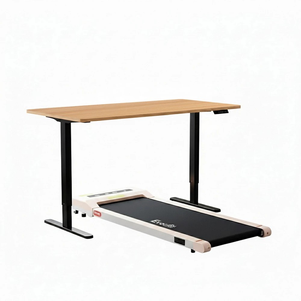 1 Artiss Electric Treadmill with 120cm Automatic Standing Desk Walking Pad - Multi, 1 of 9