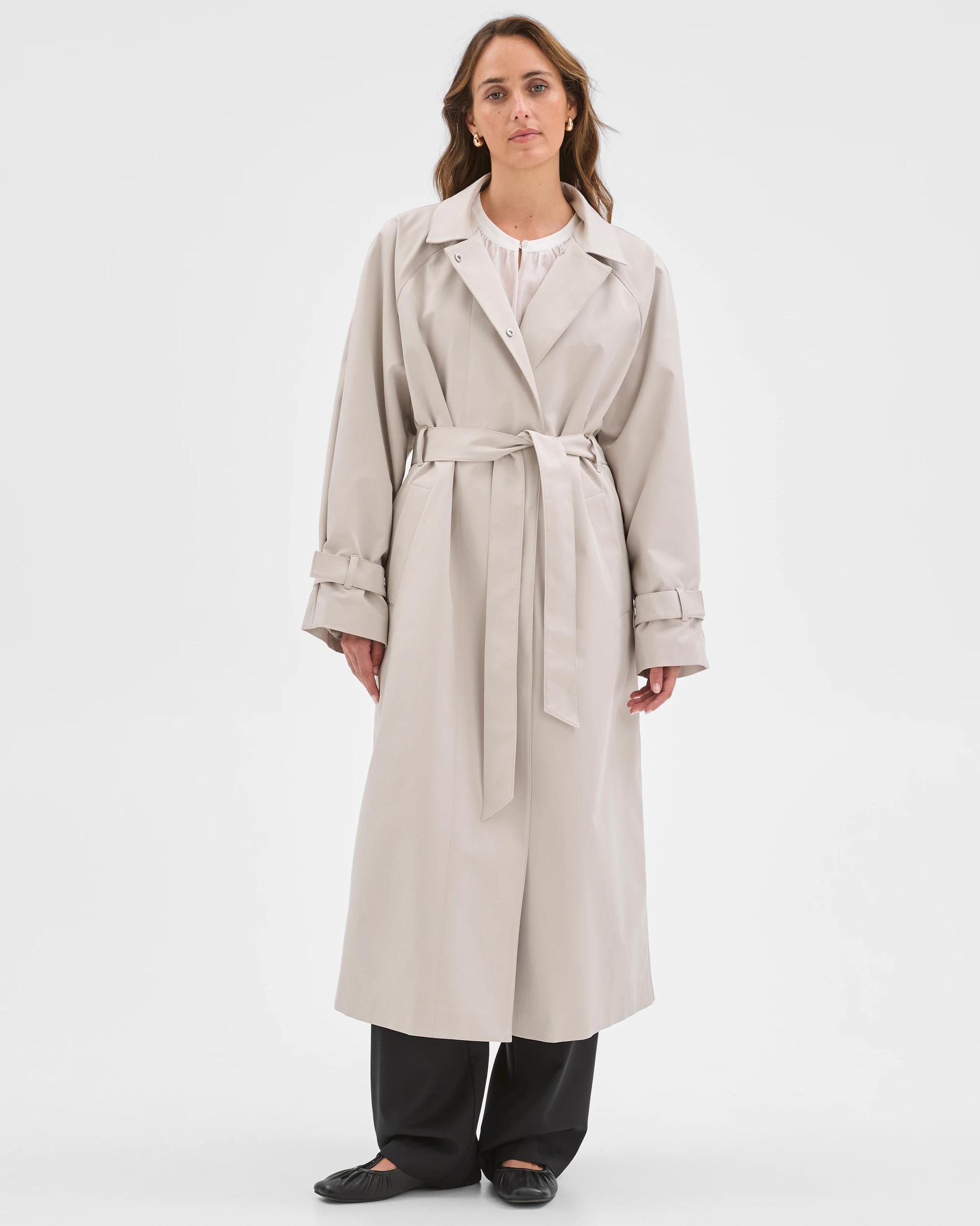 2 Preview Statement Trench Coat FOG, 2 of 7