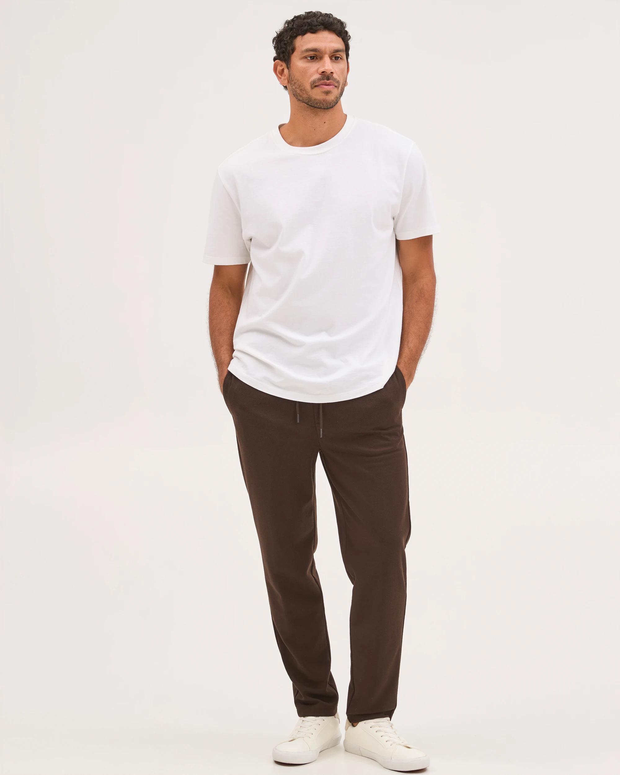 2 Target Man Textured Knit Pants CHOCOLATE, 2 of 6