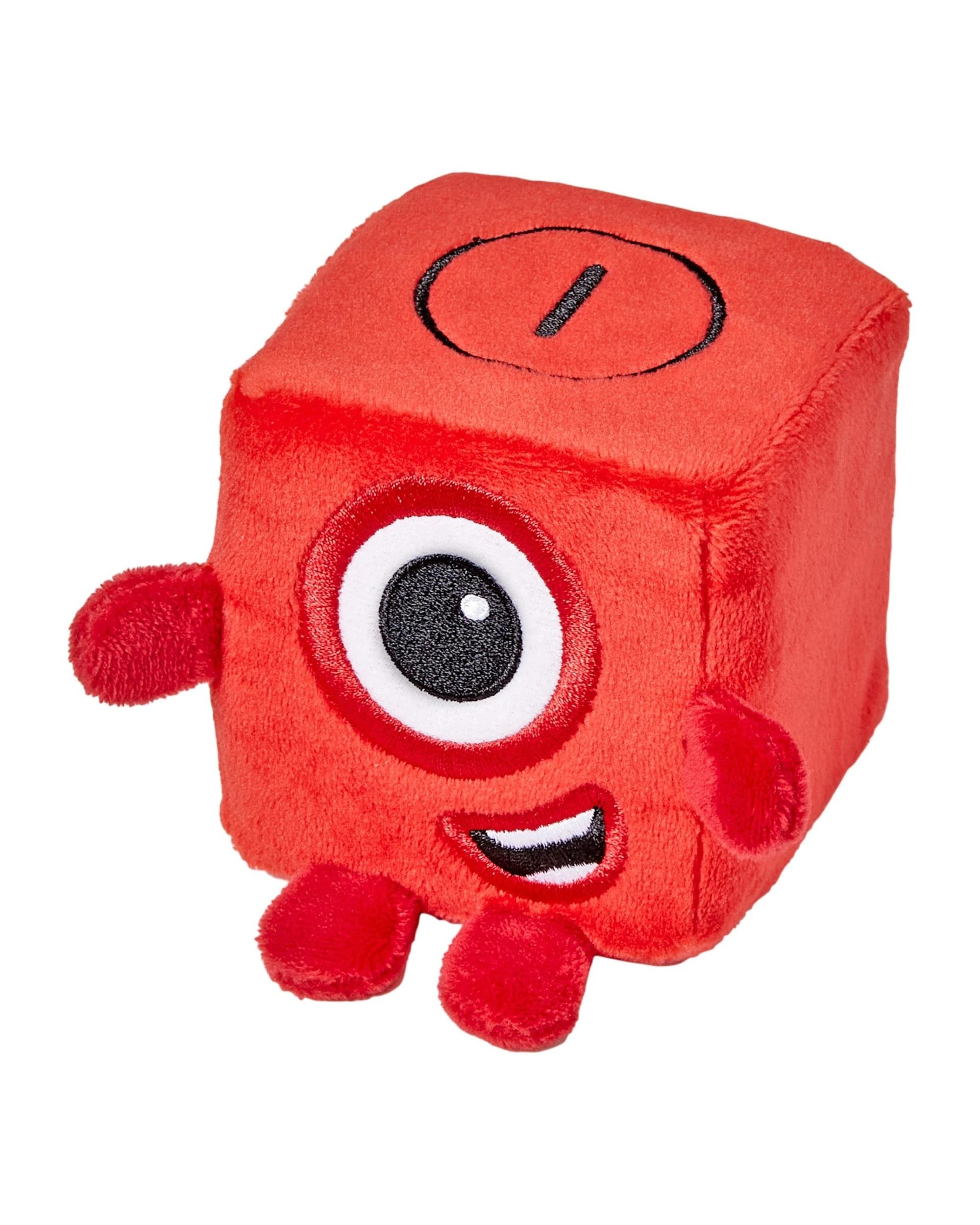 2 Numberblocks Blocklets Number One Mini Plush, 2 of 2
