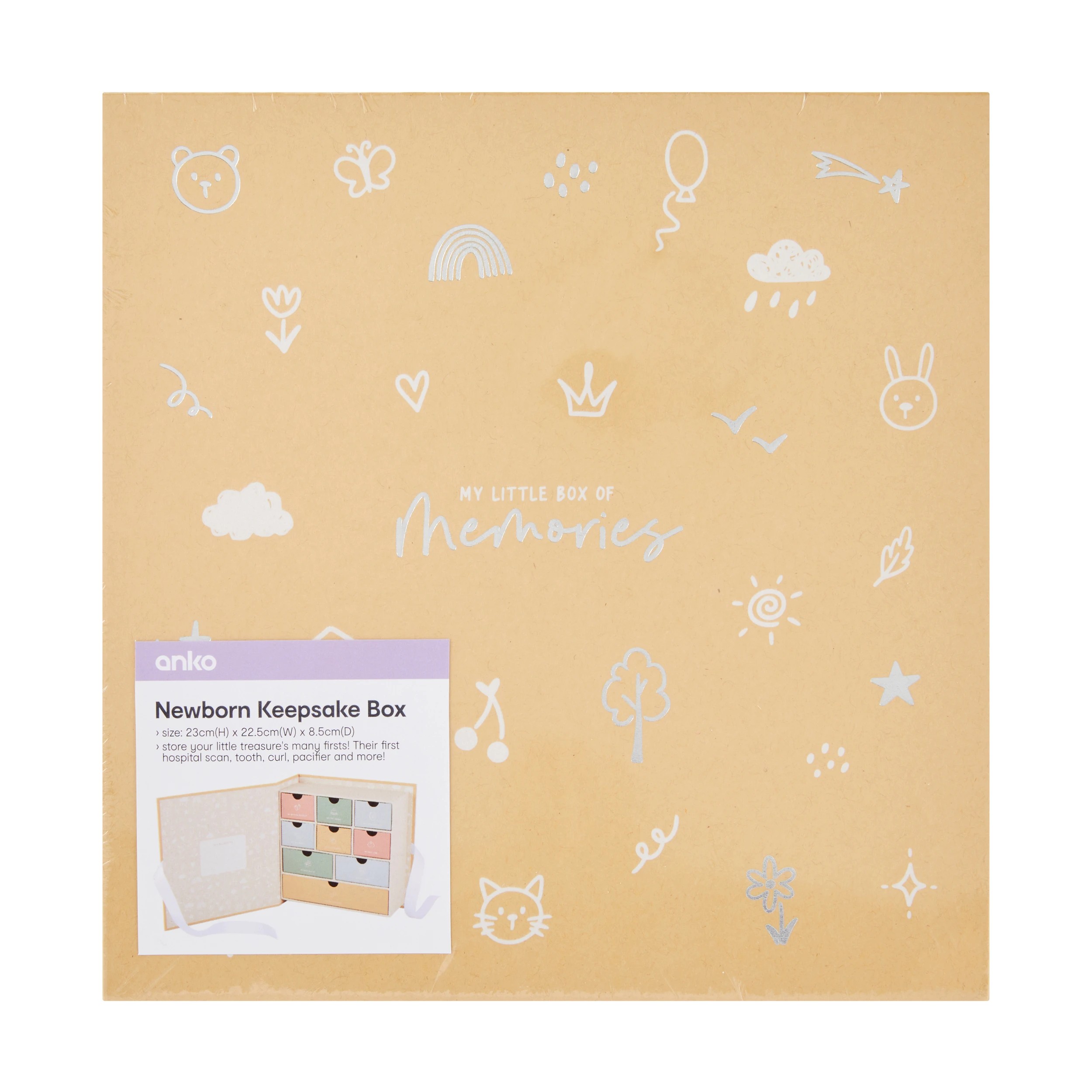 1 Newborn Keepsake Box, 1 of 6