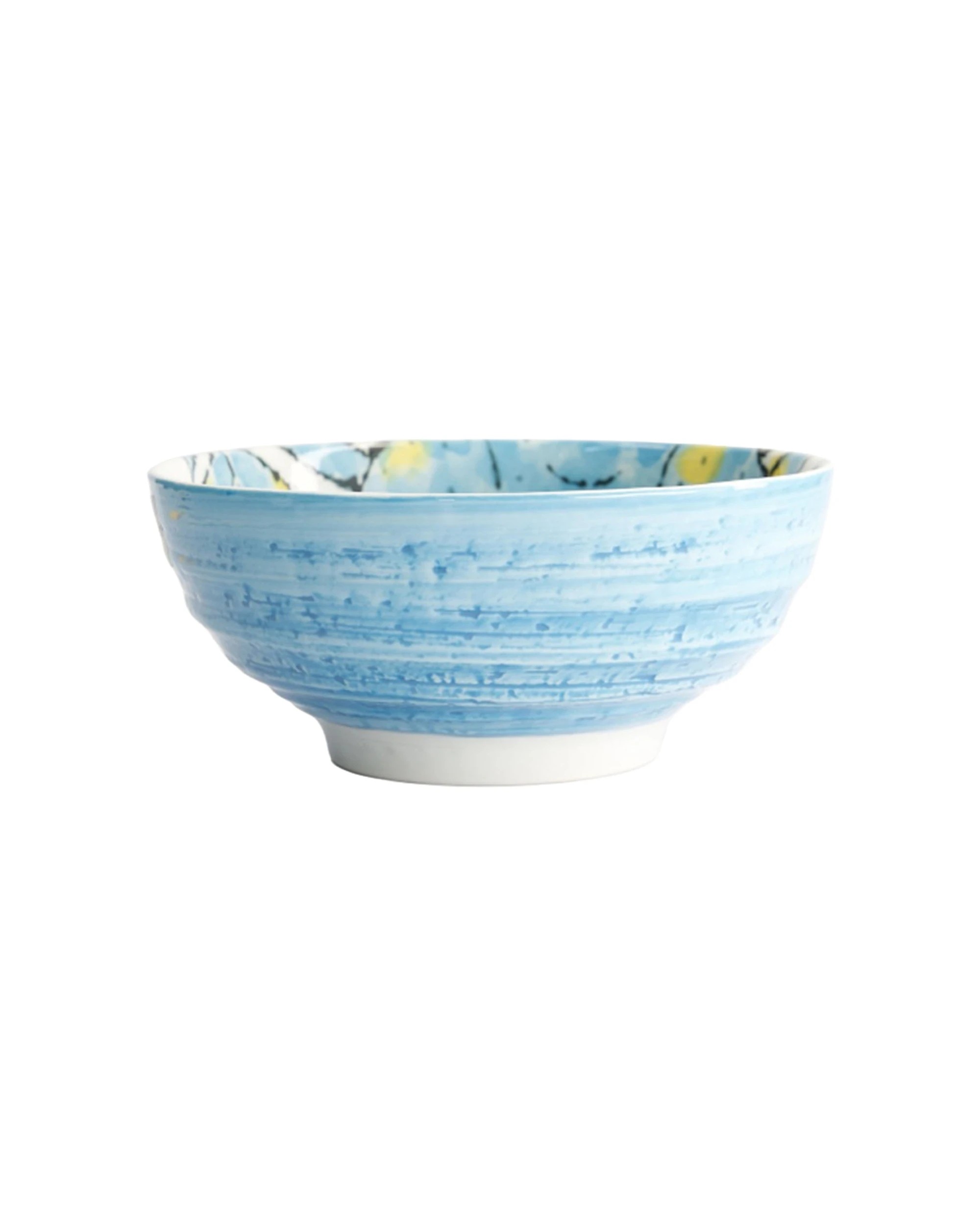 1 Tokyo Design Studio Seafood Ramen Bowl Stylish Design 18.5x8cm Light - Blue, 1 of 4