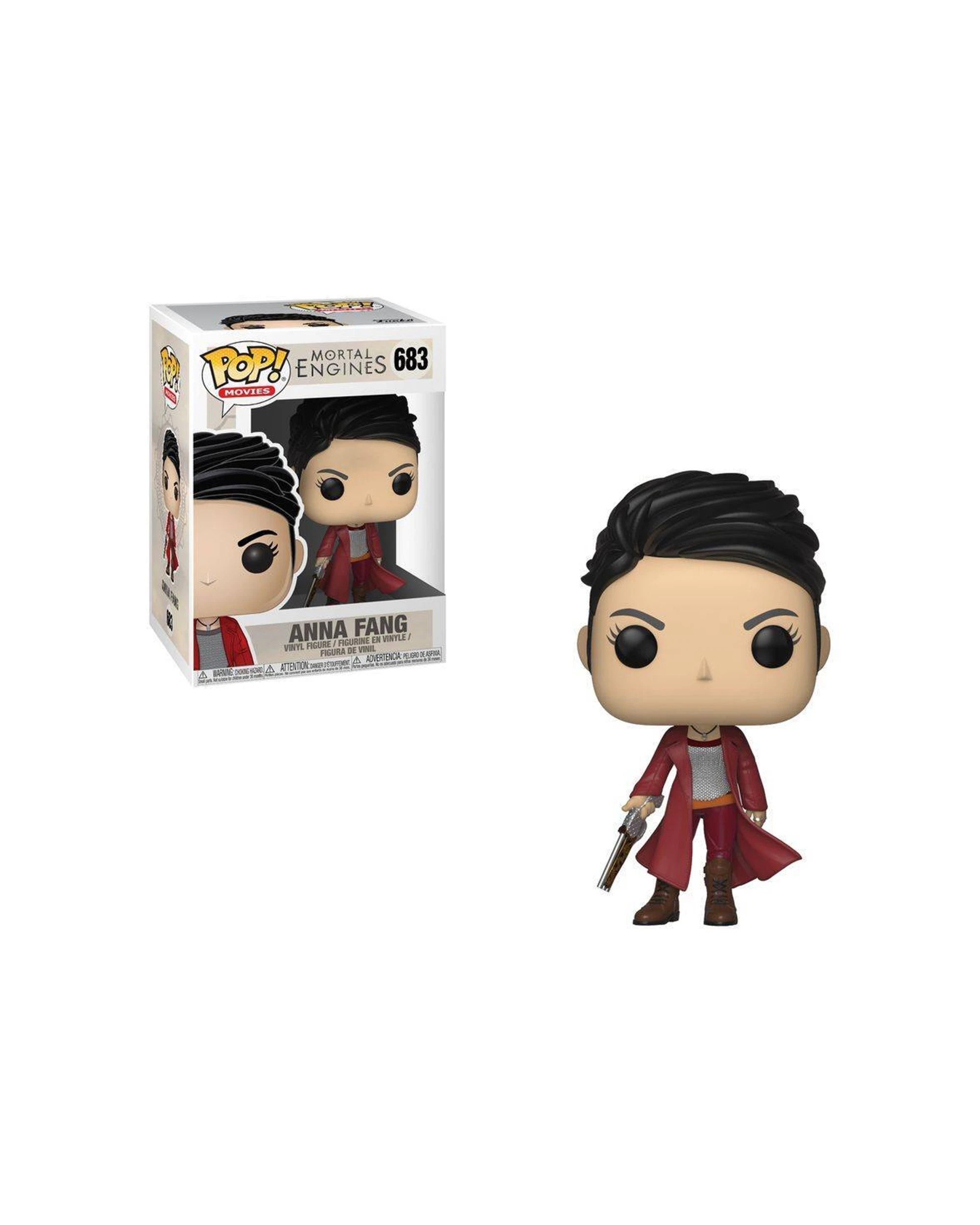 1 Pop Vinyl Figurine Mortal Engines - Anna Fang 10cm Collectible Figure Boxed - Multi, 1 of 3