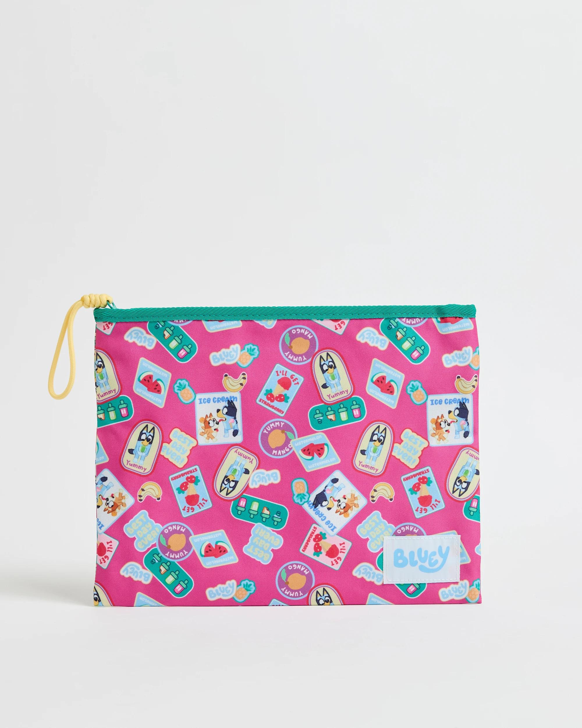 1 Licensed Bluey Summer Print Swim Bag PINK, 1 of 3