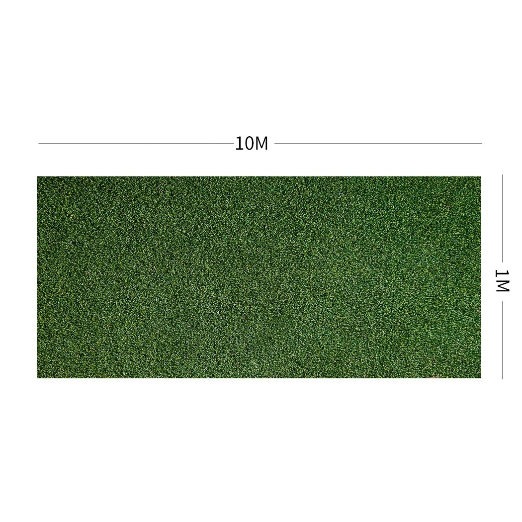 2 Marlow  Artificial Synthetic Grass Fake Lawn Turf Plants 10sqm 1 x 10m 17mm, 2 of 5