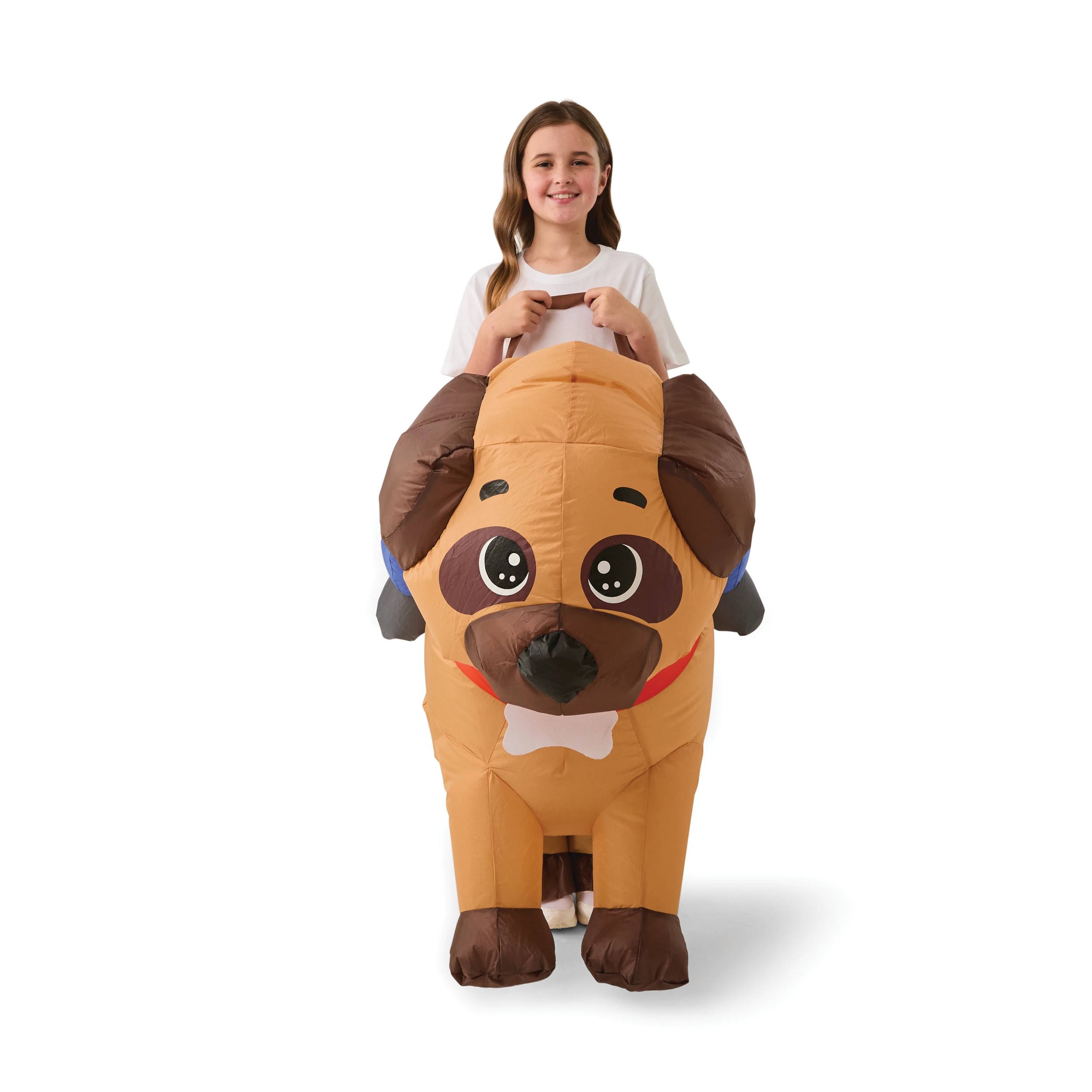 2 Inflated Ride On Pug Costume - Ages 8+, 2 of 9