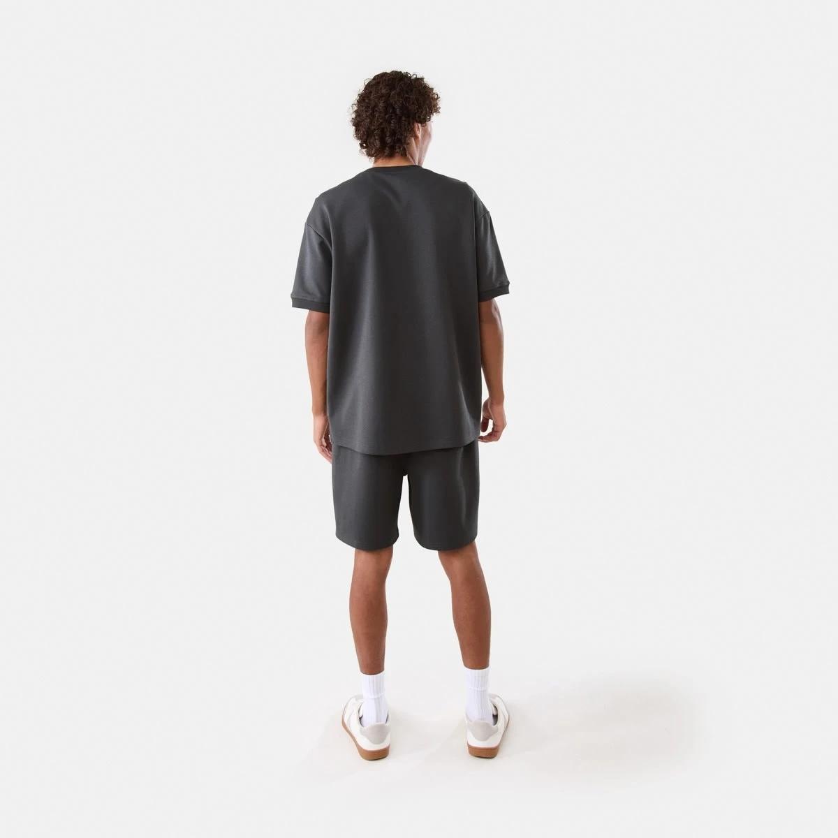 4 Oversized Interlock T-shirt VOLCANIC ROCK, 4 of 6