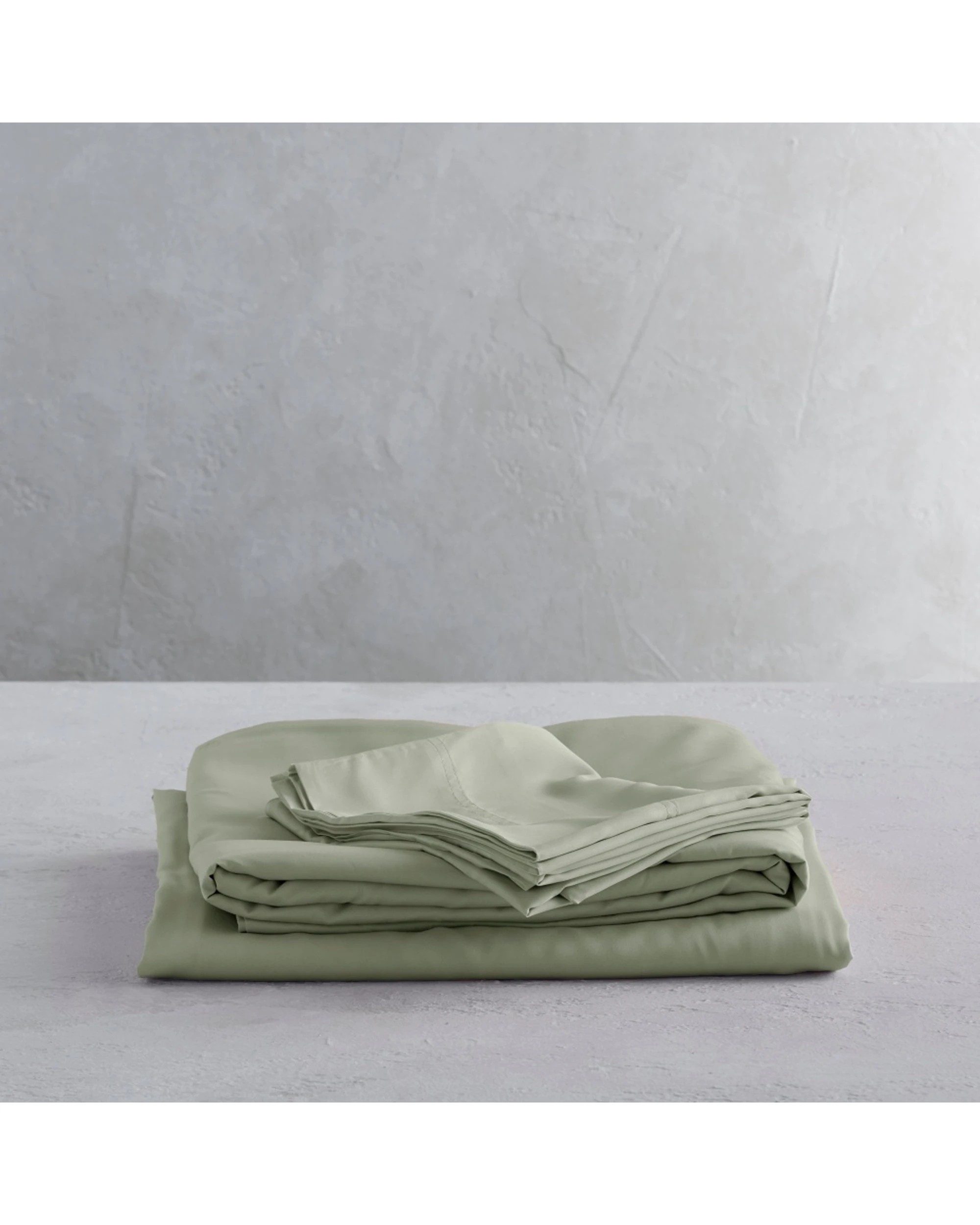 3 Bedding co Organic Bamboo Sheet Set Soft 350TC Sage - Queen Bed - Green, 3 of 5