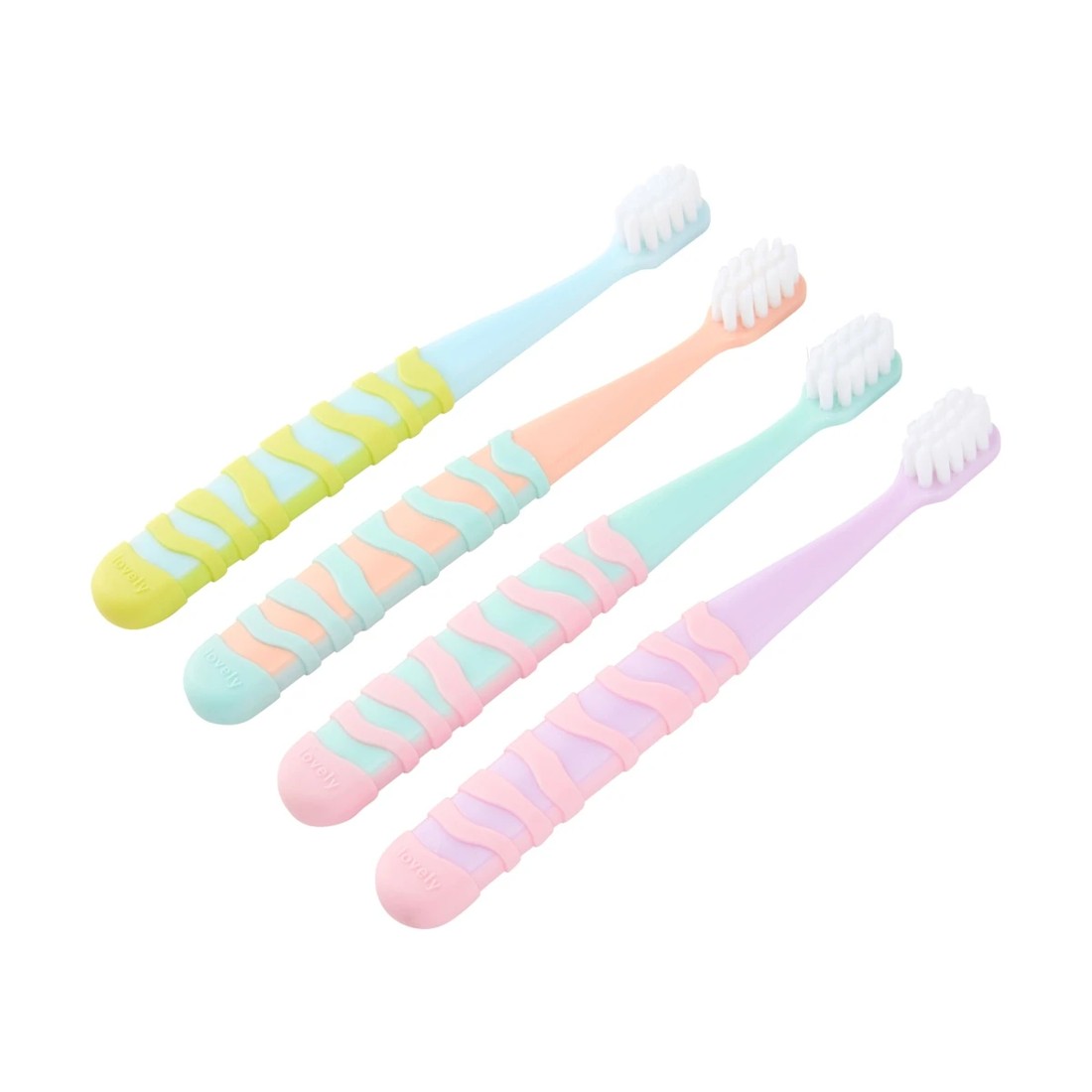 2 OXX Bodycare 4 Pack Kids Toothbrush, 2 of 5