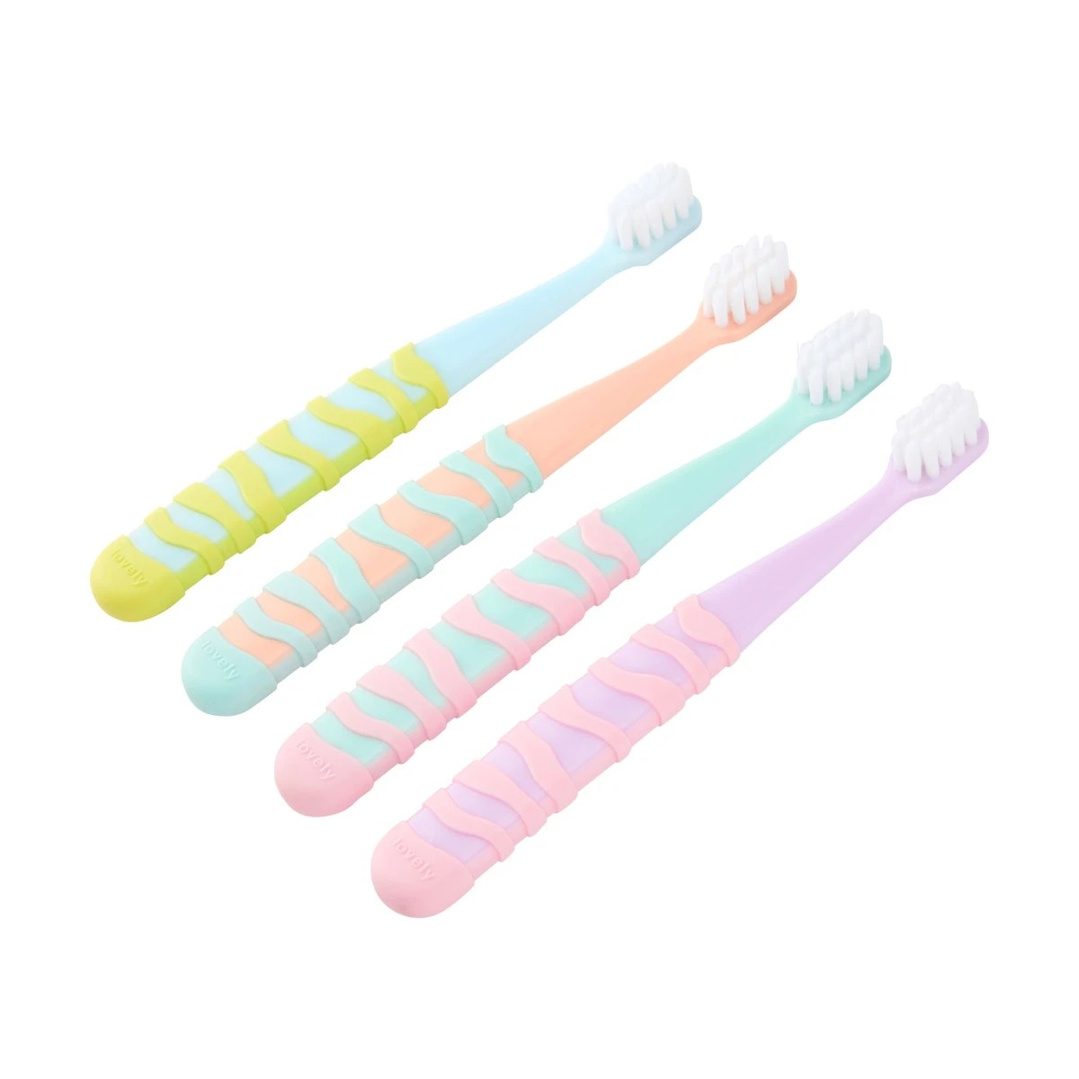 2 OXX Bodycare 4 Pack Kids Toothbrush, 2 of 5
