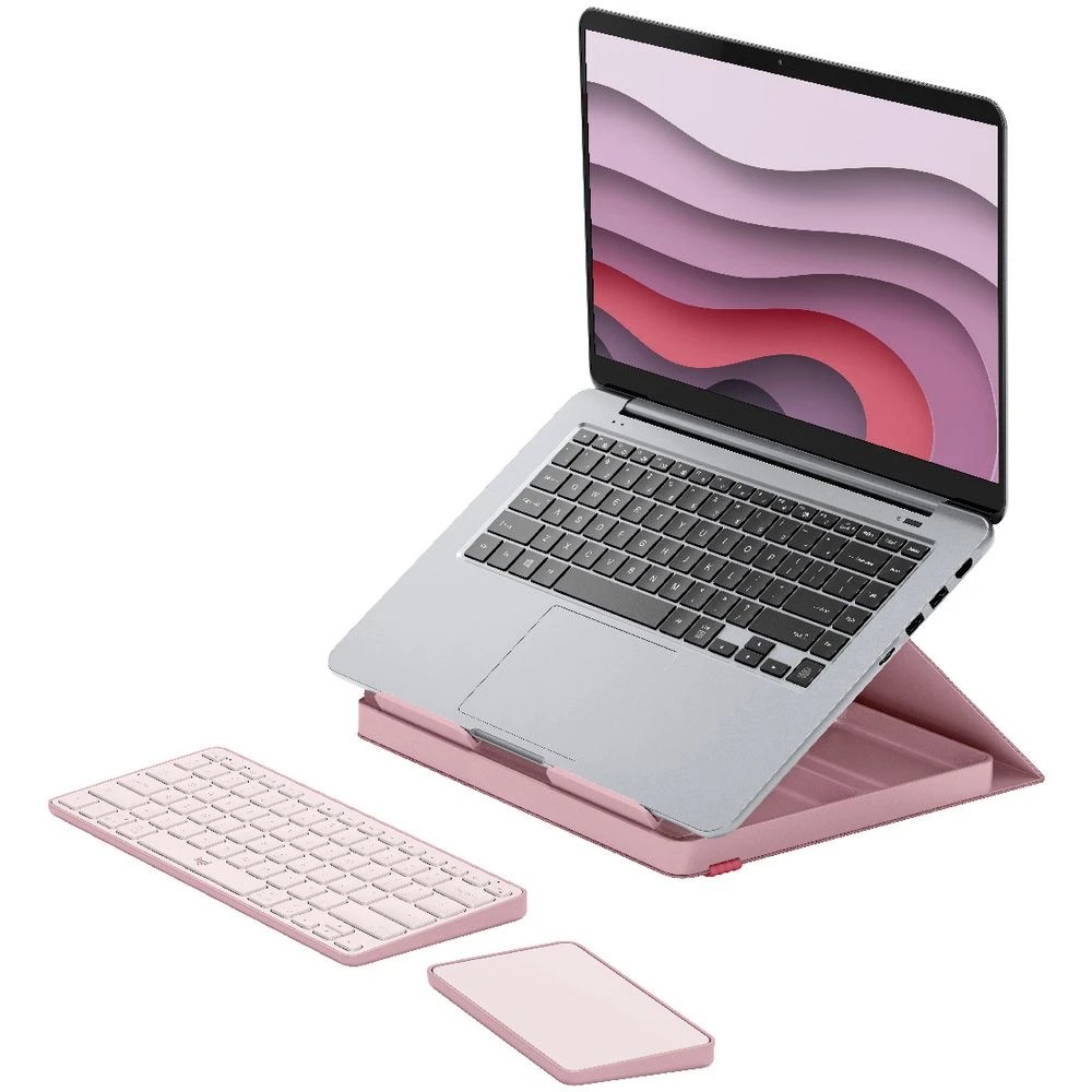 2 Logitech Casa Pop-Up Desk Bohemian Blush, 2 of 10