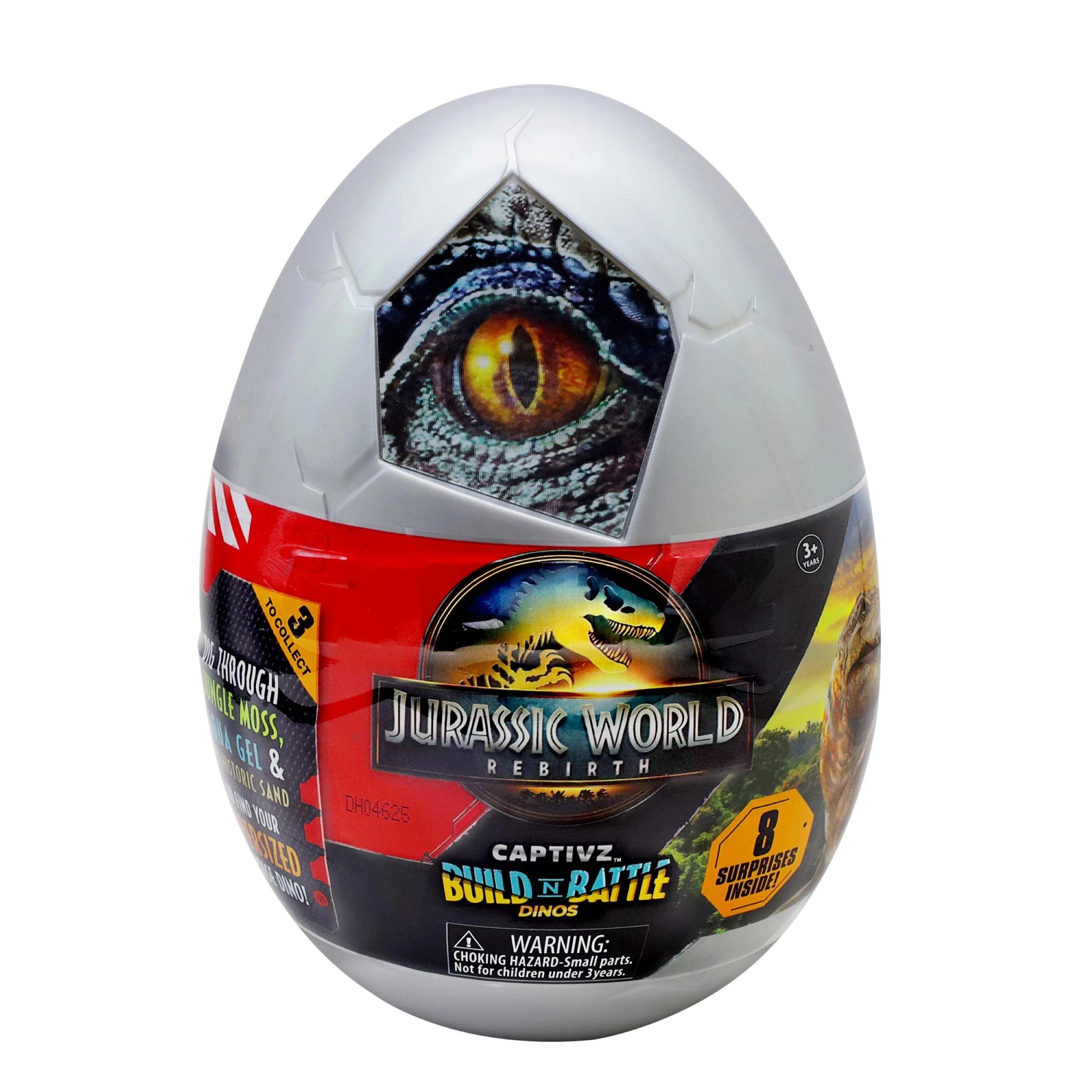1 Jurassic World Rebirth Captivz Surprise Egg - Assorted - Multi, 1 of 3