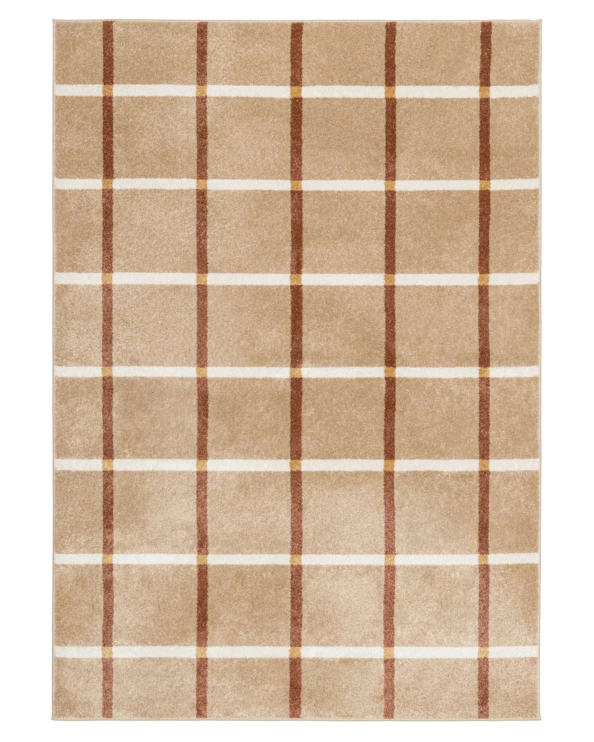 1 Loopsie Hekla Tan Rug-230cm x 160cm - Brown, 1 of 8