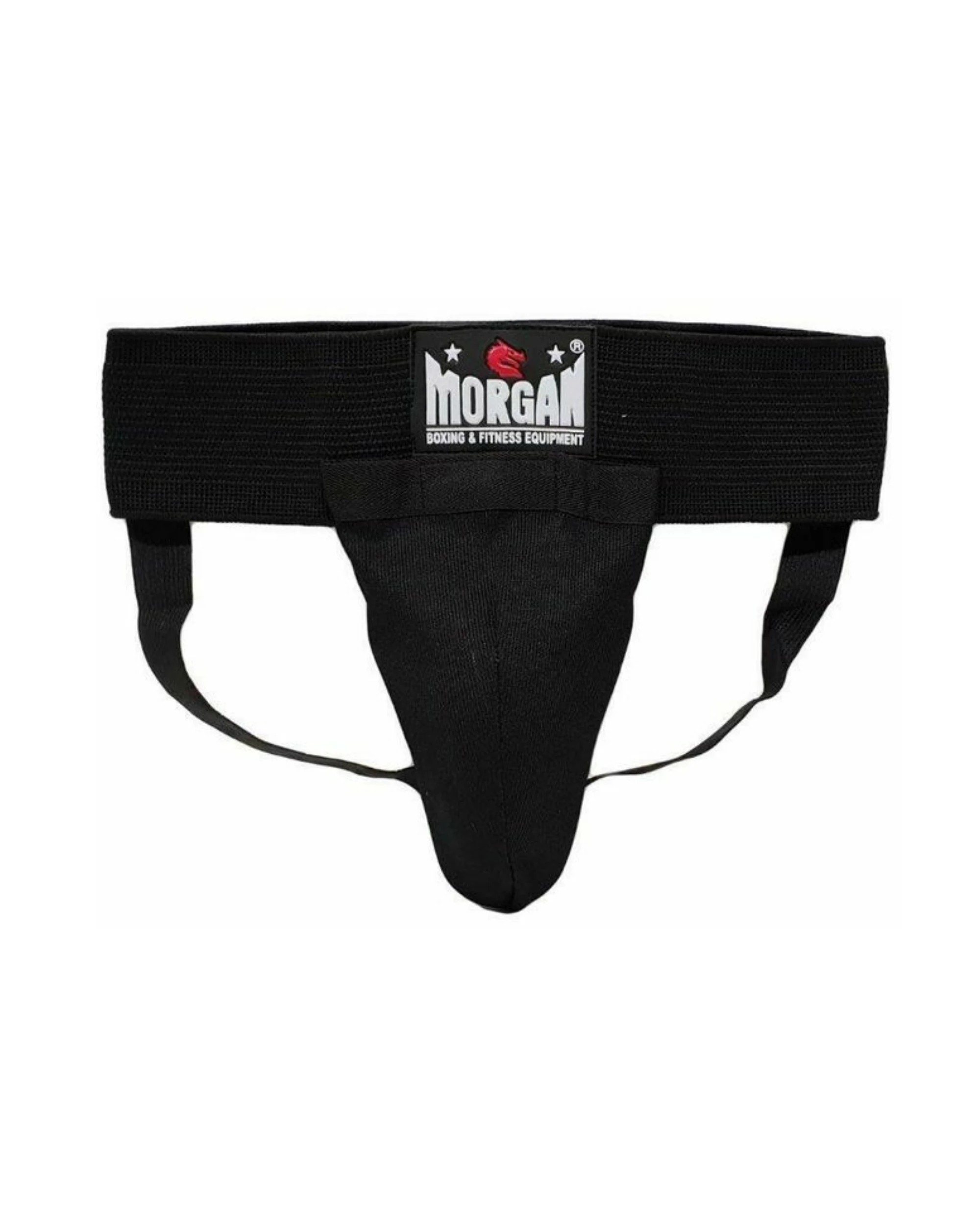 1 Morgan Classic Elastic Groin Guard With Cup Medium - Black, 1 of 3